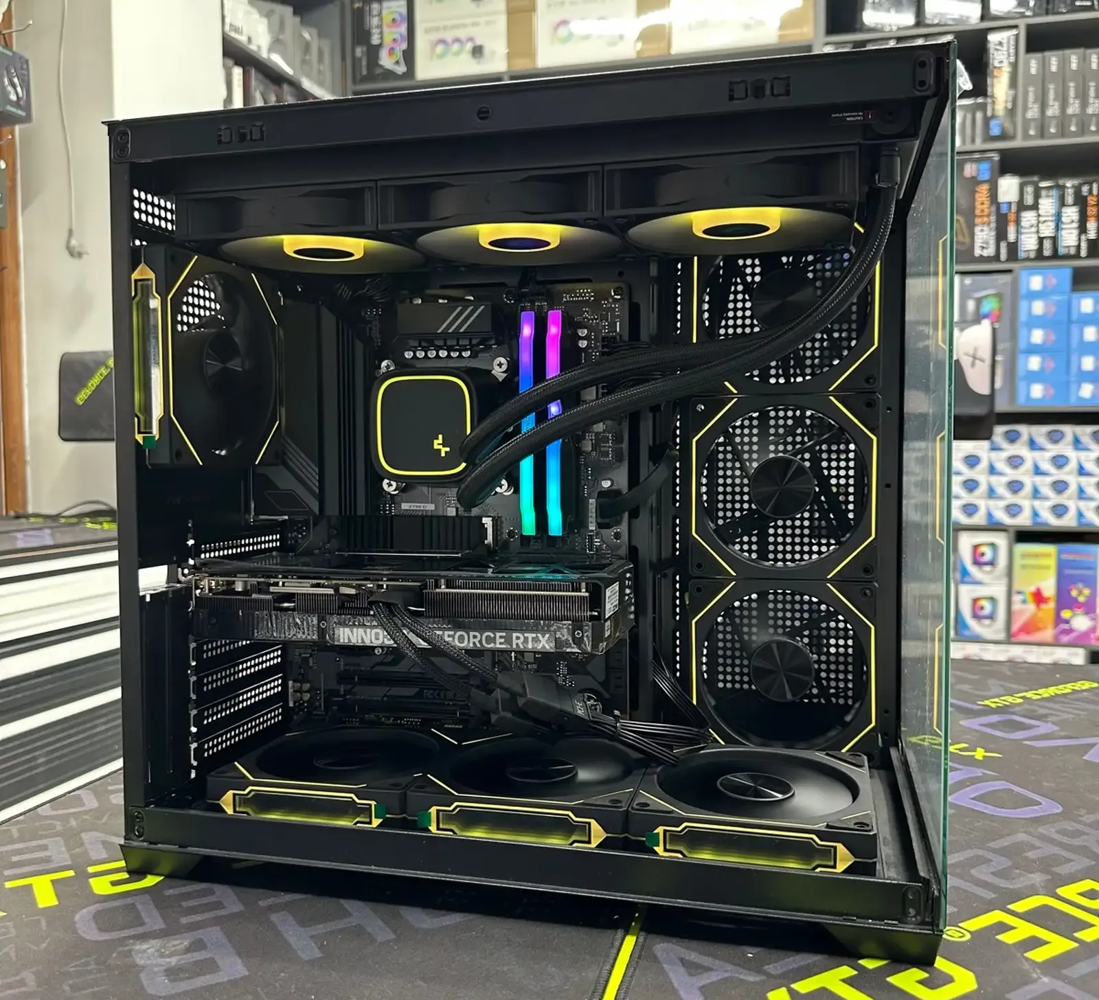Игровой компьютер Intel Core I7 14700KF / RTX 5070 12G 1Tb