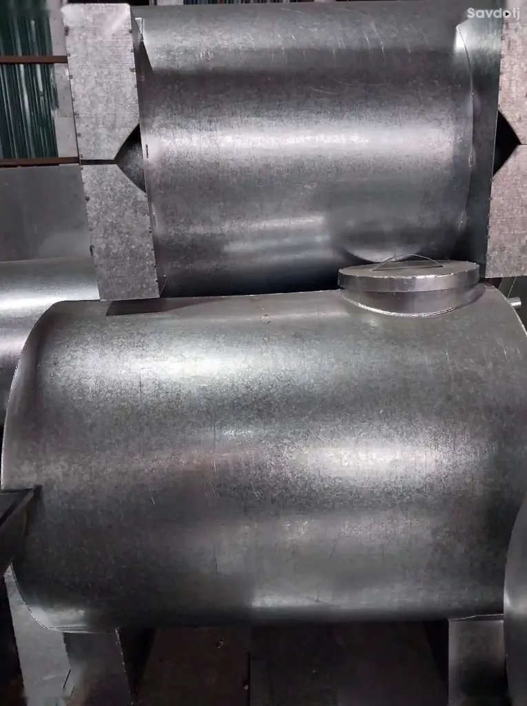 Бочка оцинкованная 1500л. SDC 1.5мм.