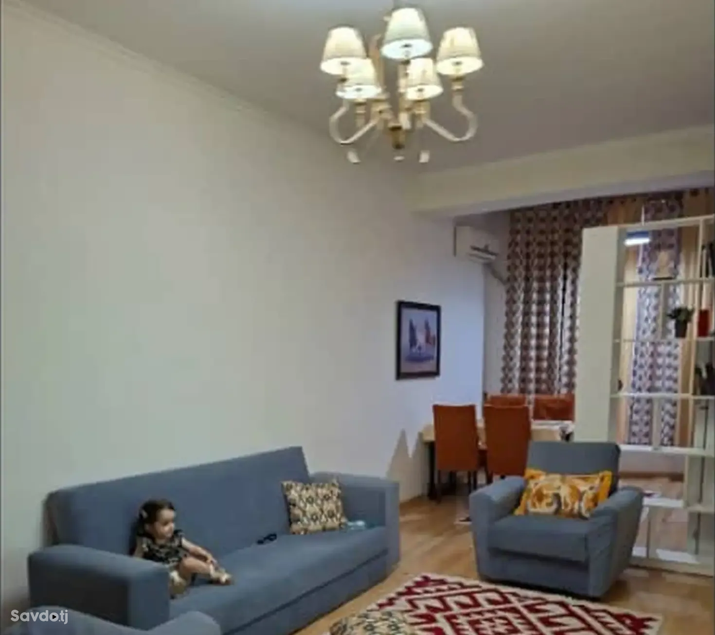 2-комн. квартира, 9 этаж, 65м², Шохмансур