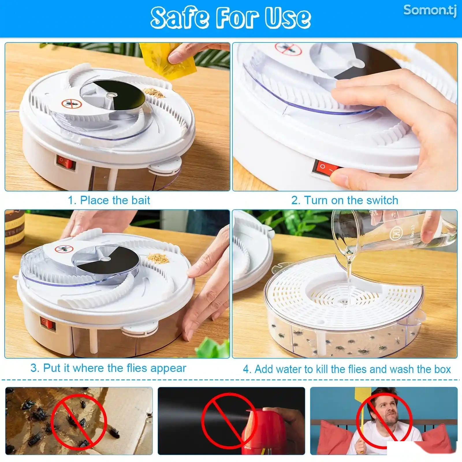 Автоматический ловец вредителей Fly Killer