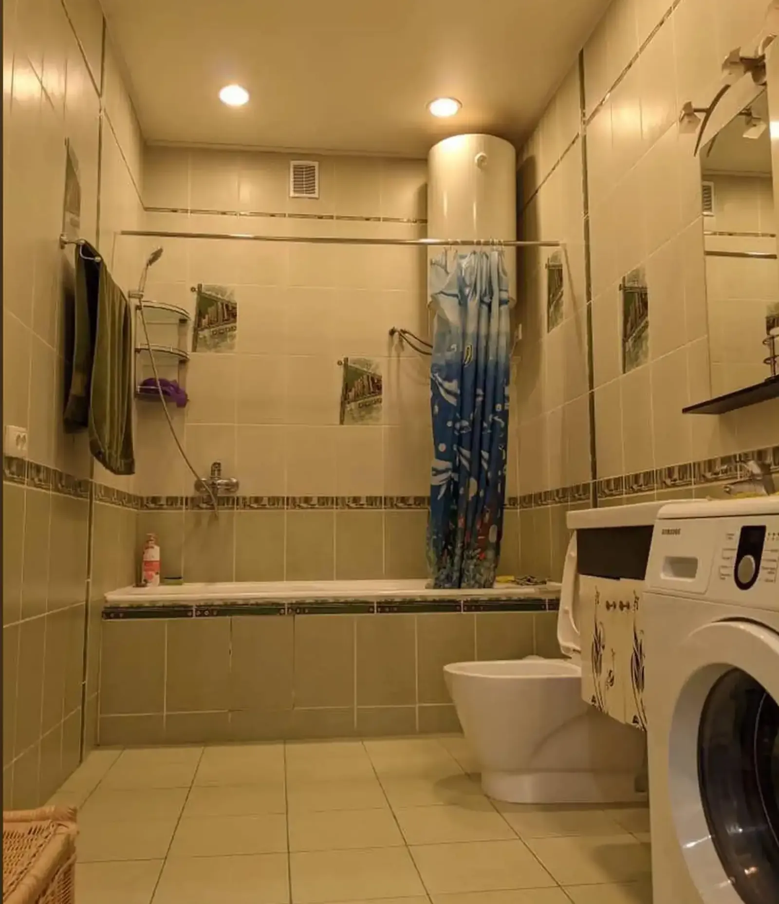 3-комн. квартира, 9 этаж, 120м², Исмоили Сомони