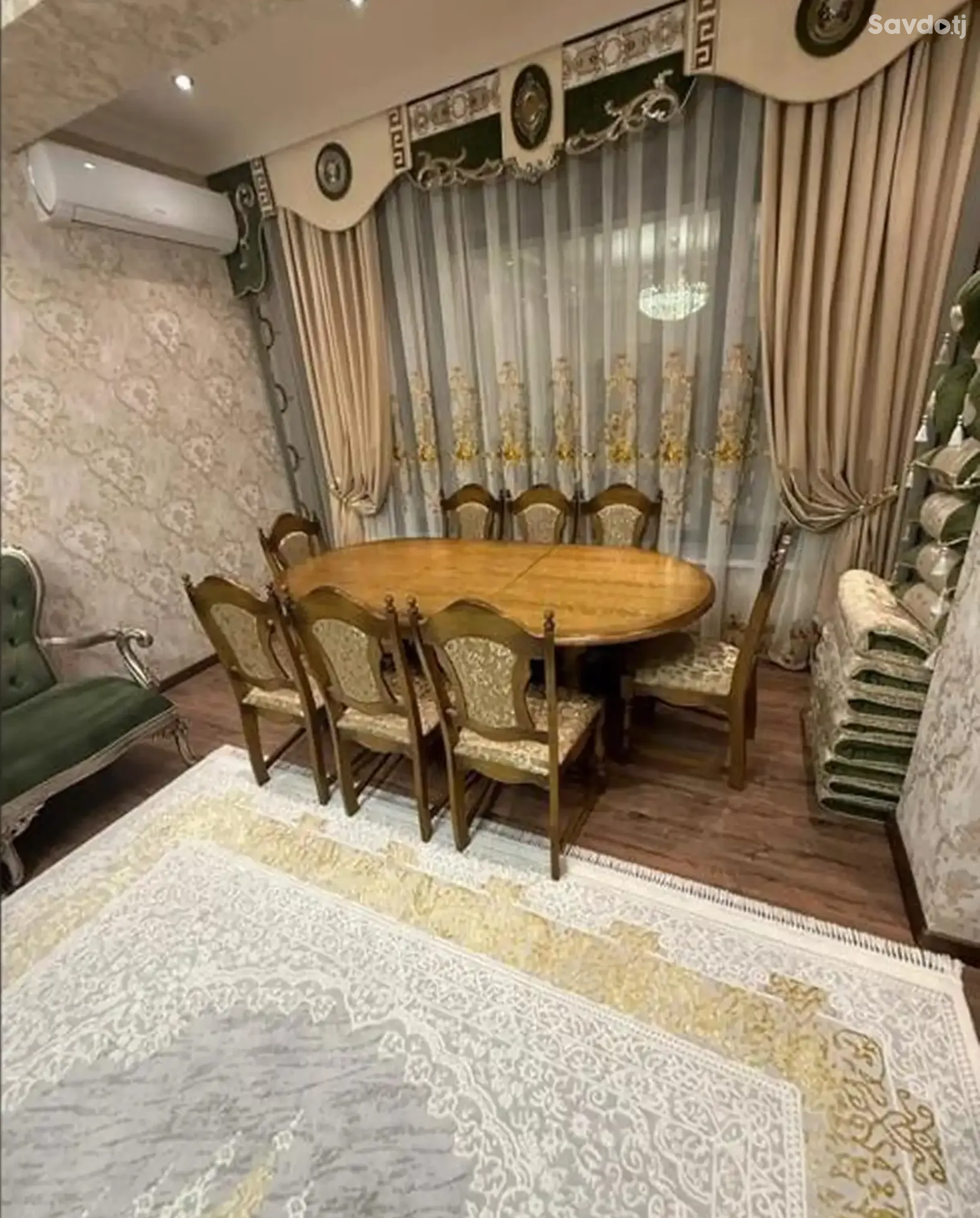 4-комн. квартира, 5 этаж, 161м², Сомони