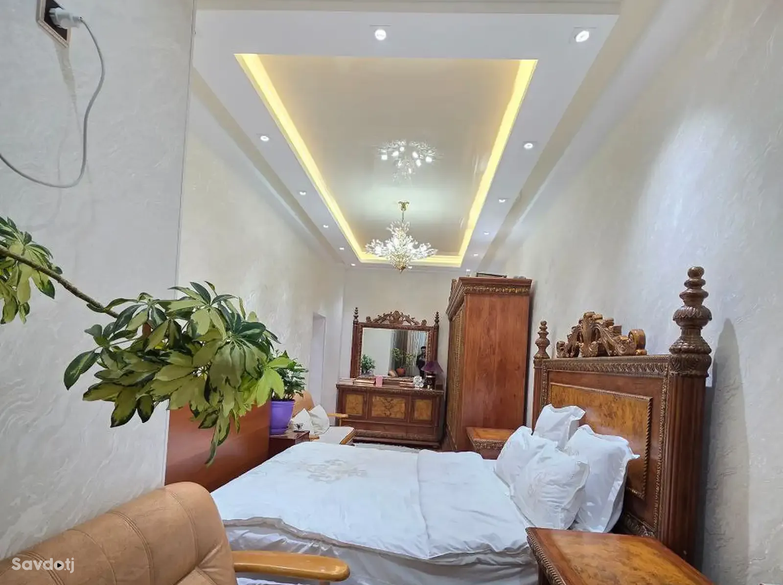 3-комн. квартира, 9 этаж, 130 м², Исмоили Сомони Дом Бурак