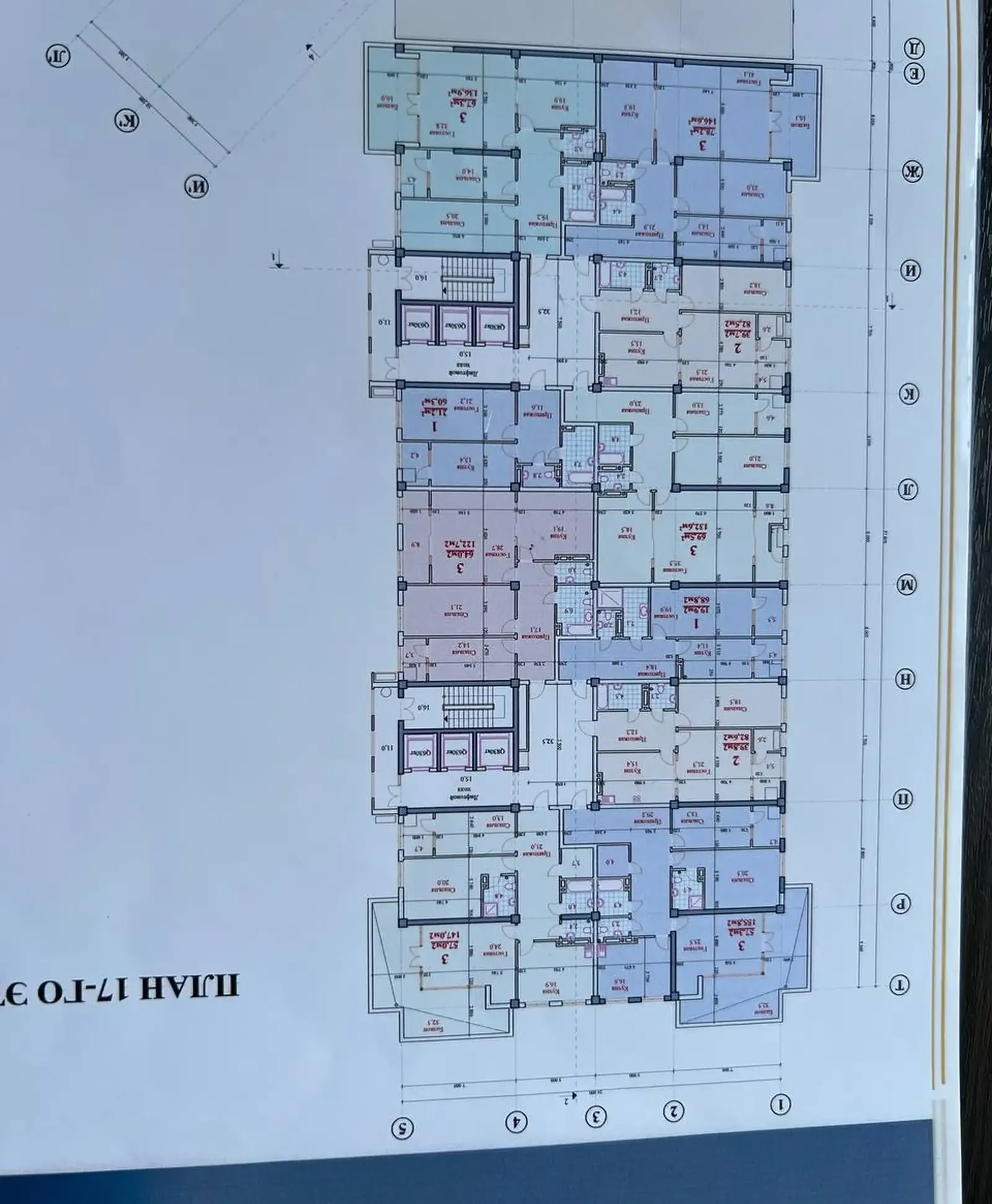 3-комн. квартира, 17 этаж, 147 м², Исмоили Сомони, Шох палас