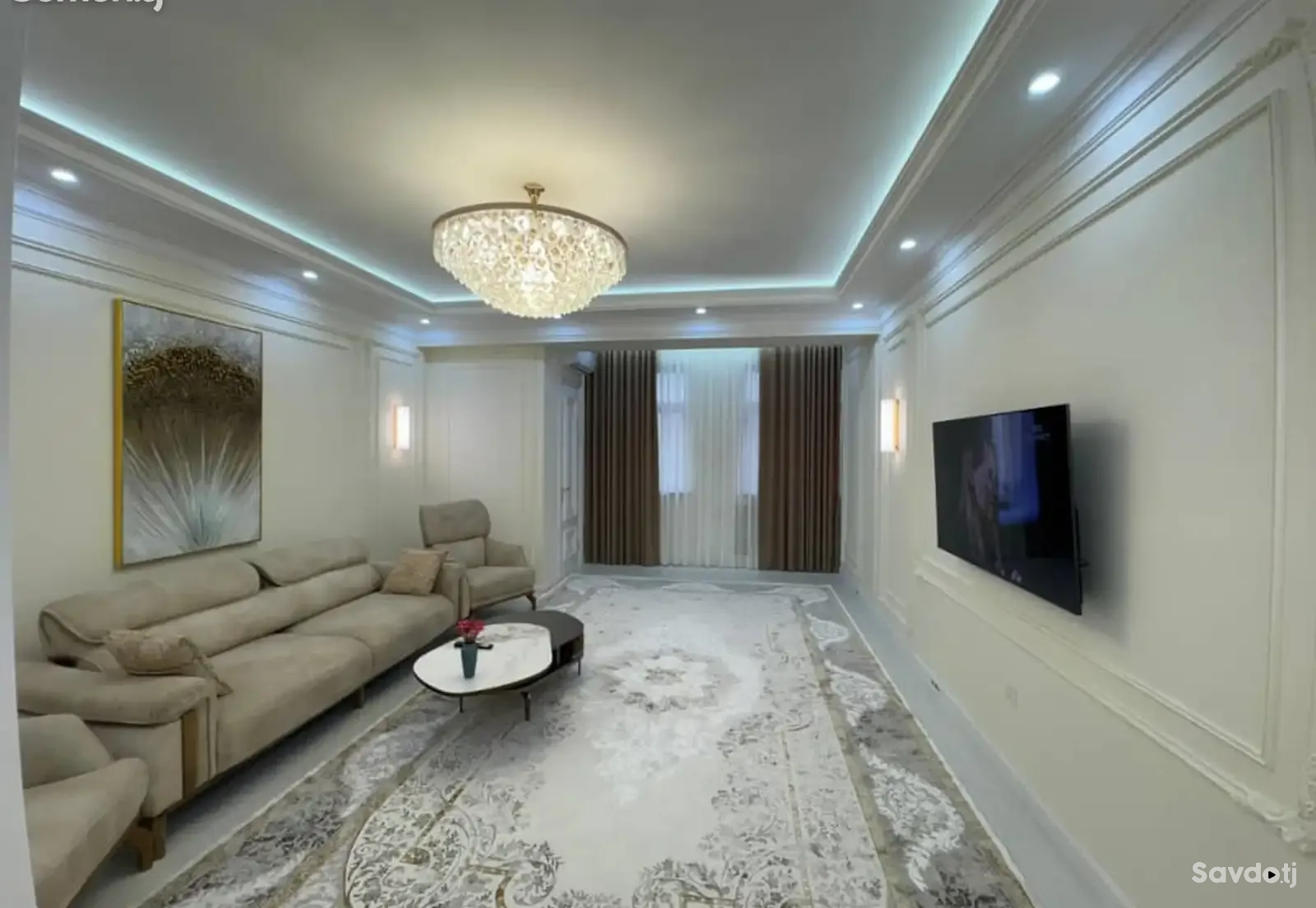 2-комн. квартира, 5 этаж, 98м², Сомони