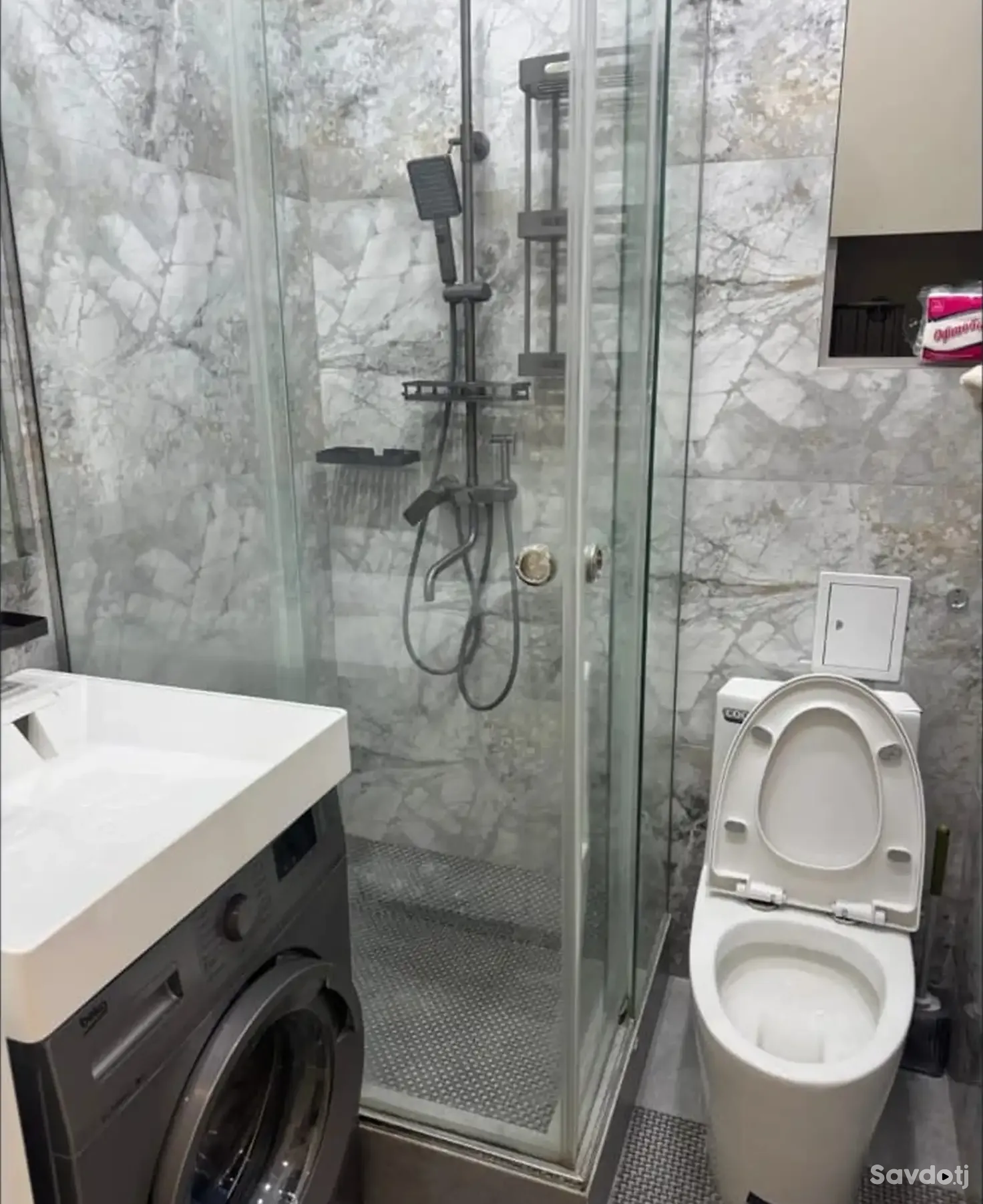 3-комн. квартира, 9 этаж, 113м², Сомони
