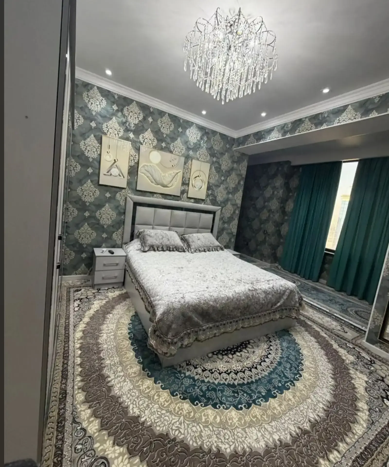 2-комн. квартира, 14 этаж, 100м², Шохмансур