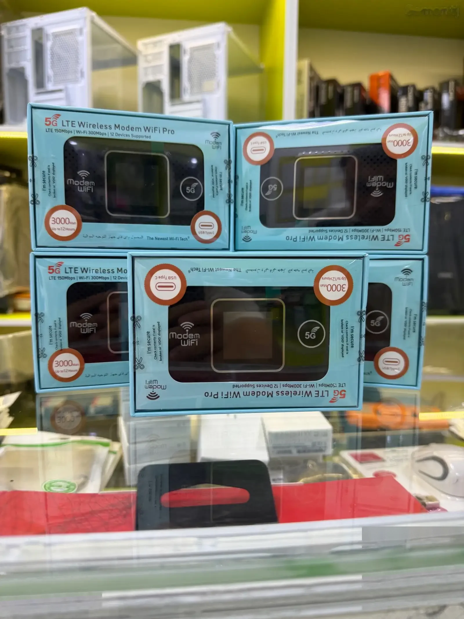 Карманный Wi-Fi роутер 5G LTE Wireless Modem WiFi Pro