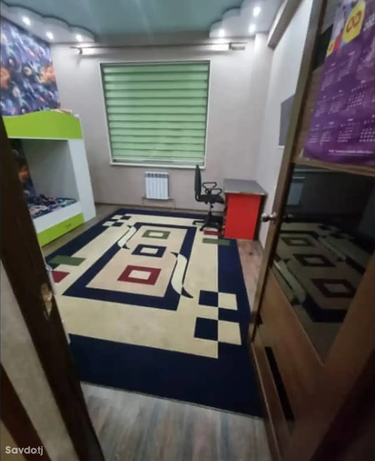 3-комн. квартира, 10 этаж, 110м², Сомони