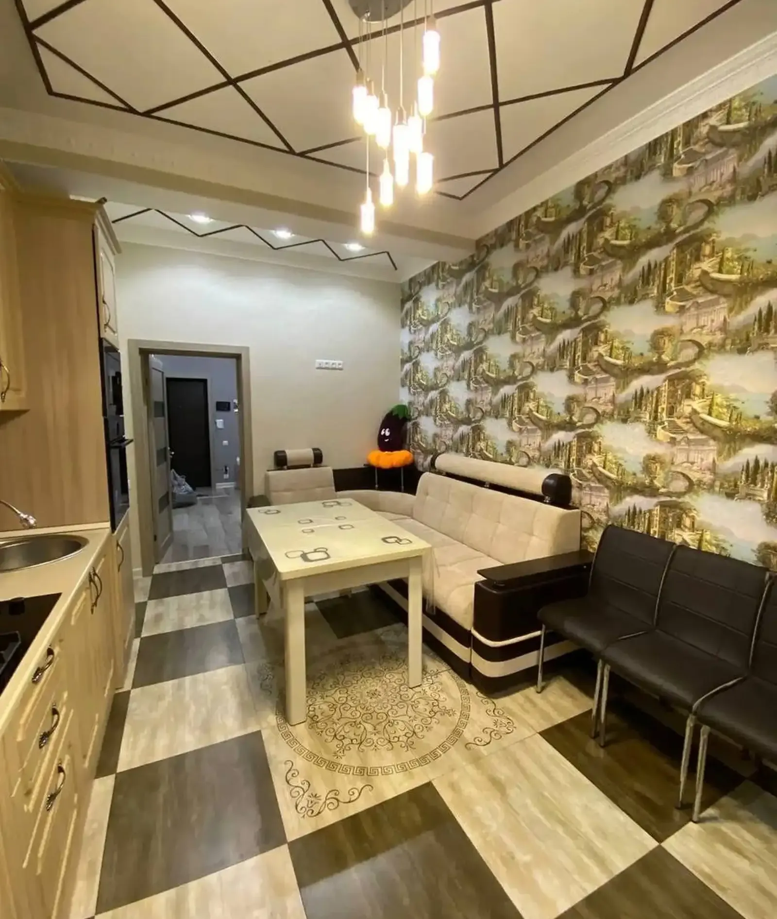 2-комн. квартира, 10 этаж, 100 м², Голубой экран