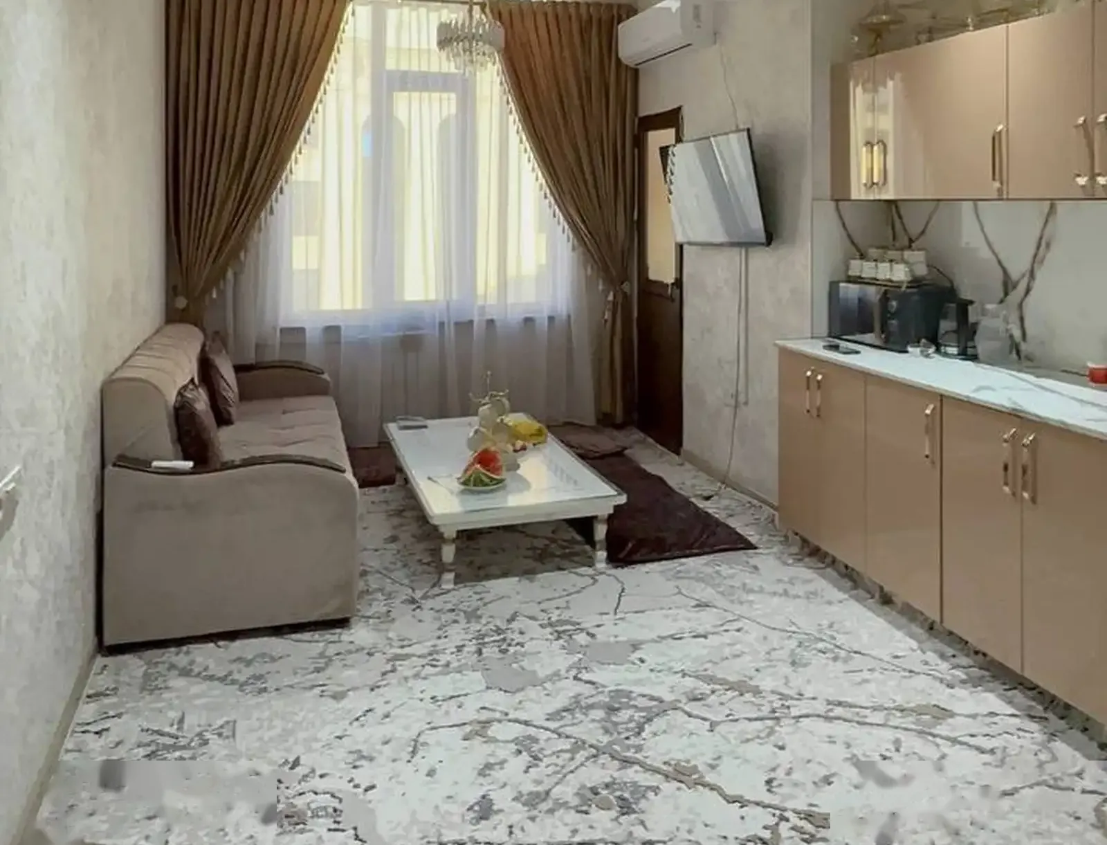 2-комн. квартира, 15 этаж, 53 м², Шохмансур