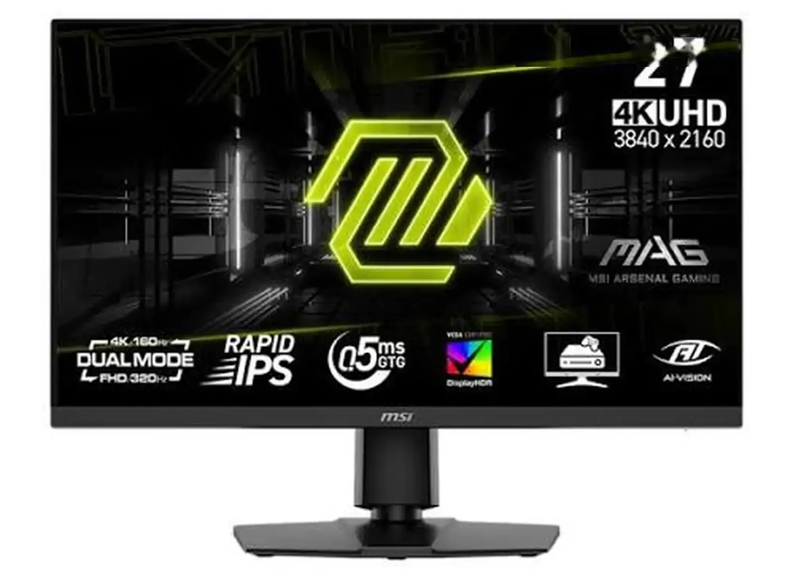 Монитор 27 MSI MAG 272URDF E16 4k UHD 160hz FHD 320hz