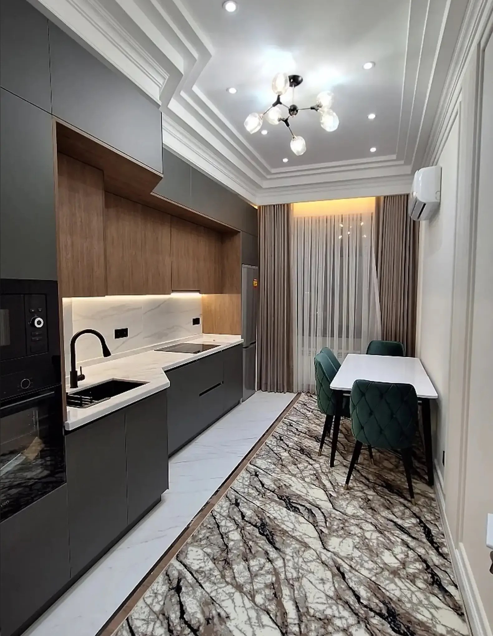 2-комн. квартира, 10 этаж, 60м², сомони