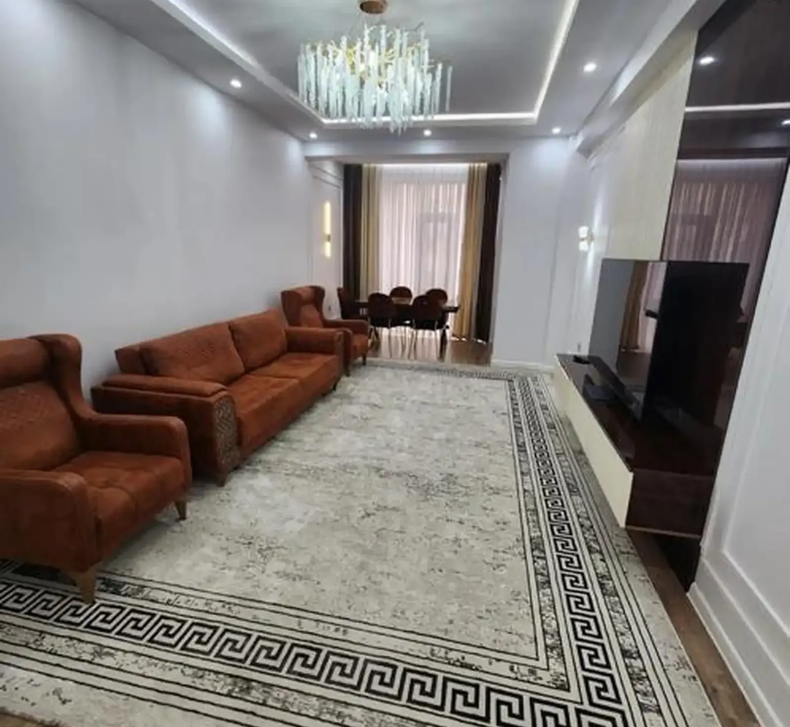 2-комн. квартира, 4 этаж, 110м², Сомони