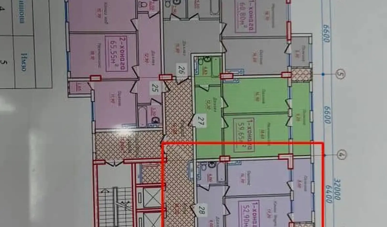1-комн. квартира, 7 этаж, 53 м², Сомони 61, Гардиши ГАИ