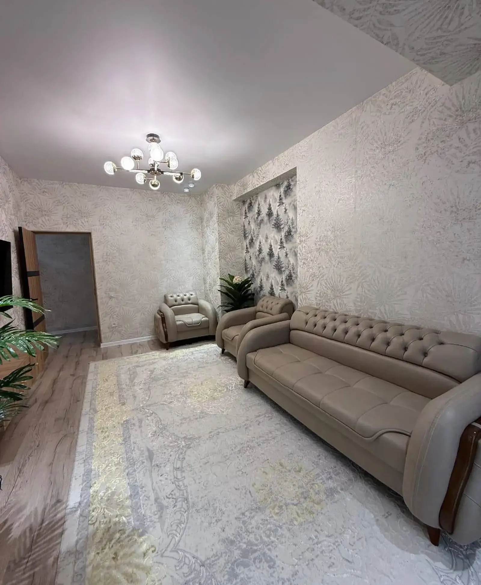 2-комн. квартира, 13 этаж, 61 м², Исмоили Сомони