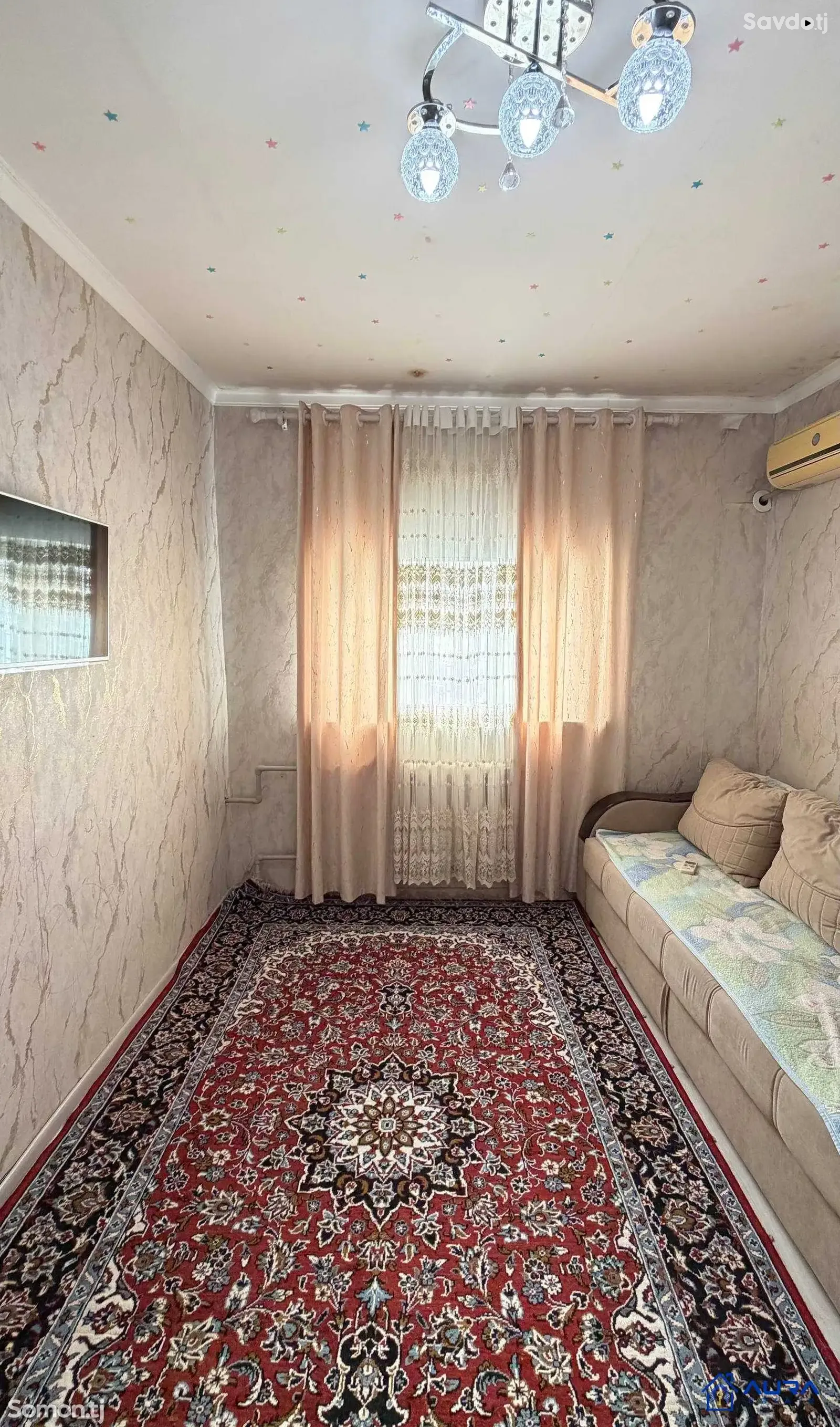 3-комн. квартира, 4 этаж, 60 м², Сино