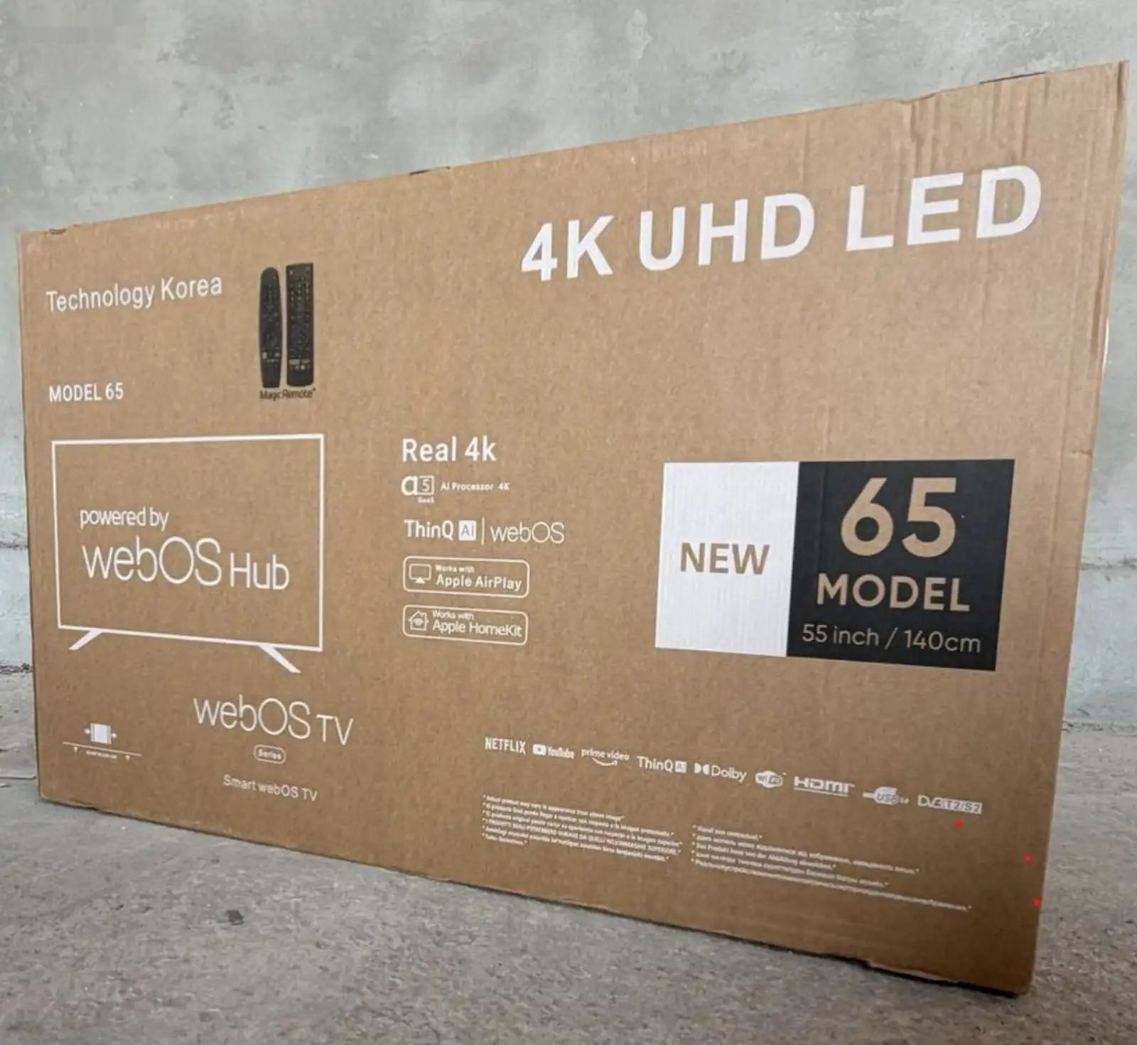 Телевизор Samsung WebOS 4k Korea