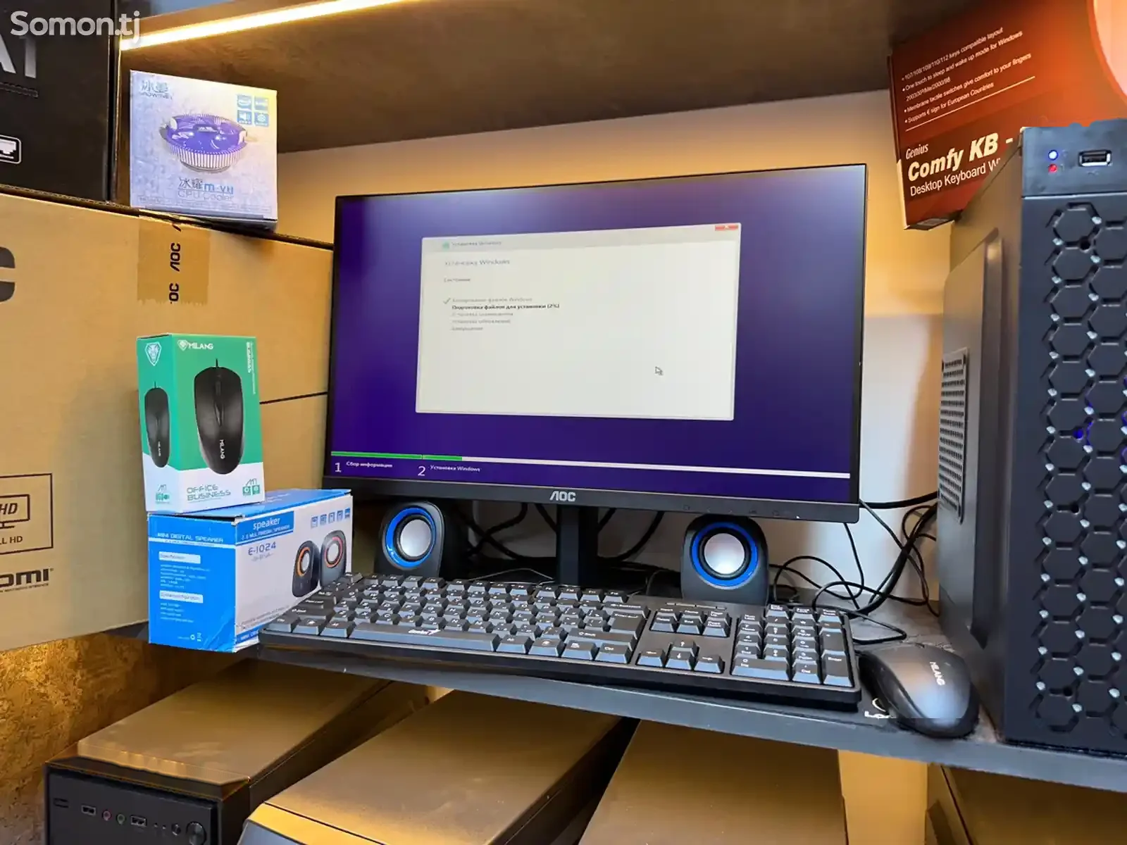 Персональный компьютер core i5 3470/Rам 8GB DDR 3/HDD 500GB/AOC 22B3HM