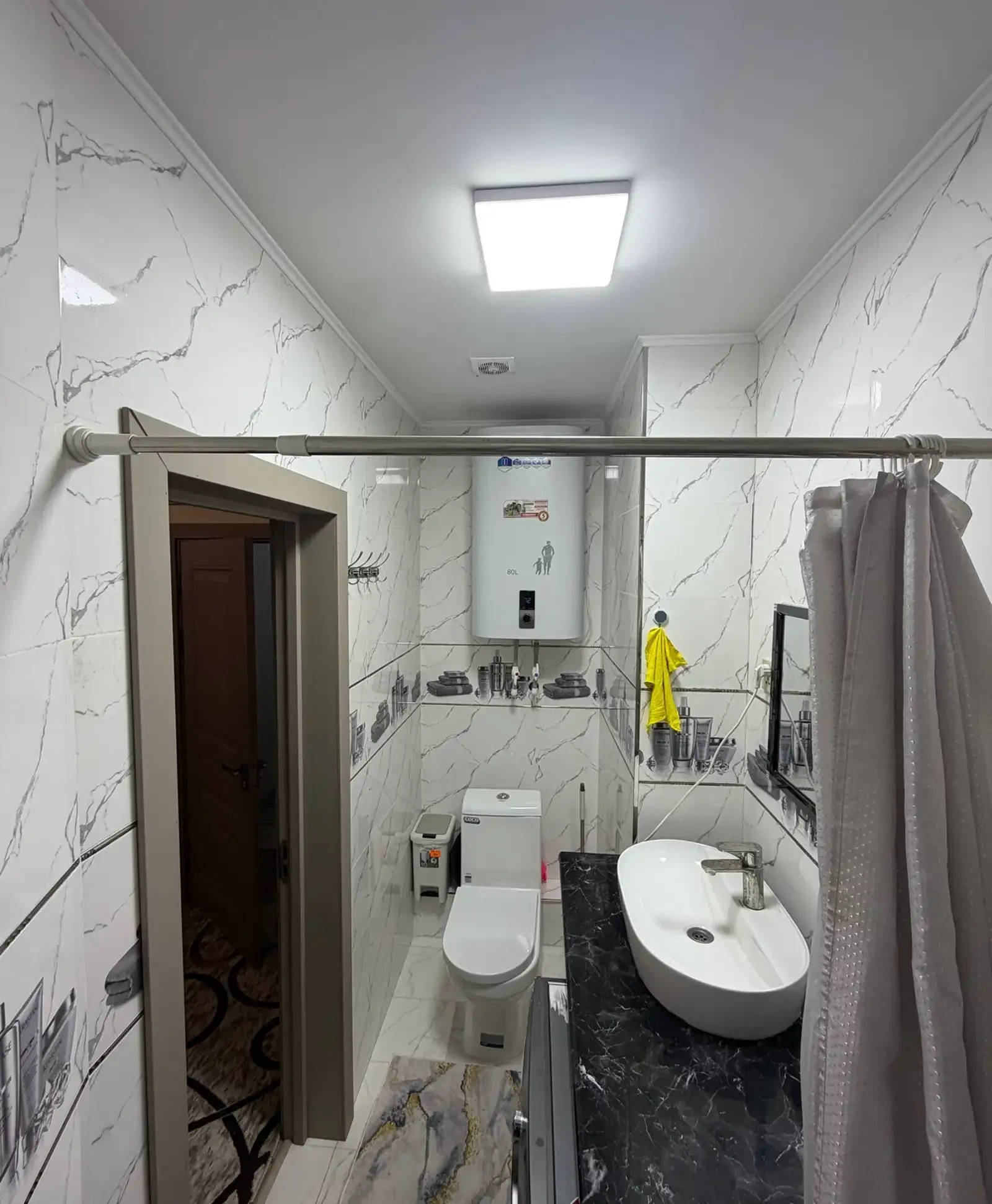 2-комн. квартира, 15 этаж, 55 м², Шохмансур