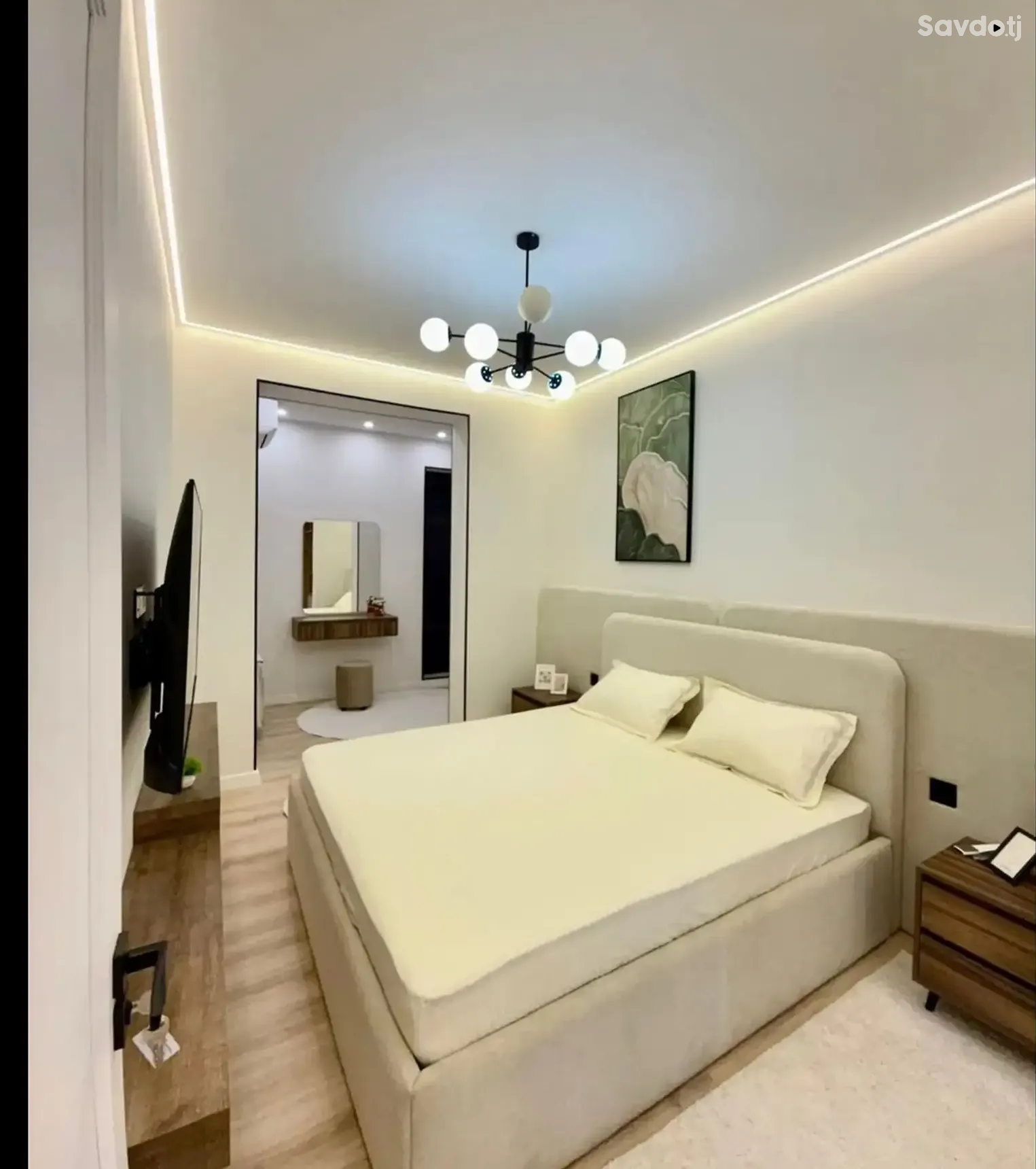 2-комн. квартира, 11 этаж, 70м², Сомони