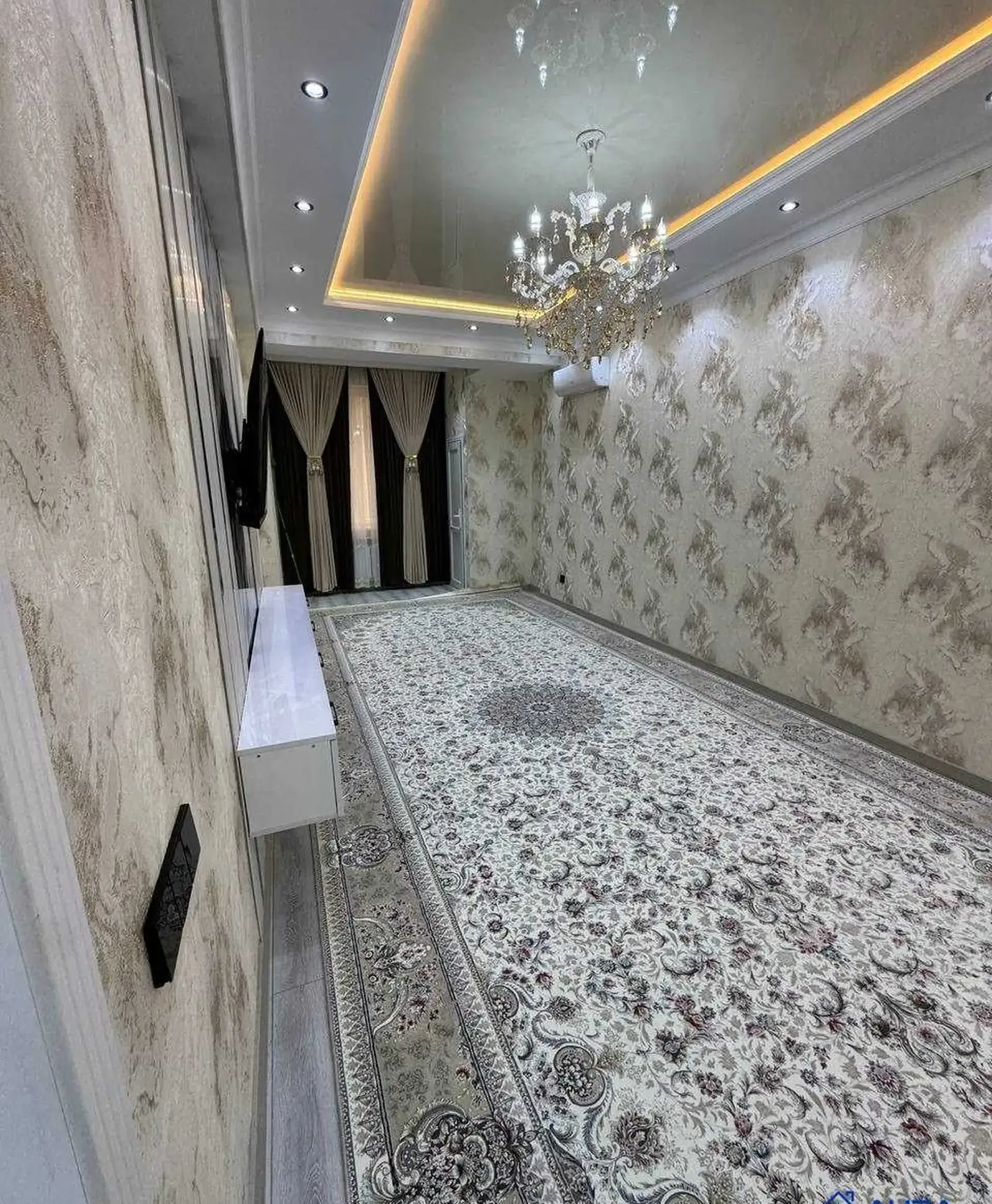 3-к квартира, 3 этаж, 96 м², Сино Караболо