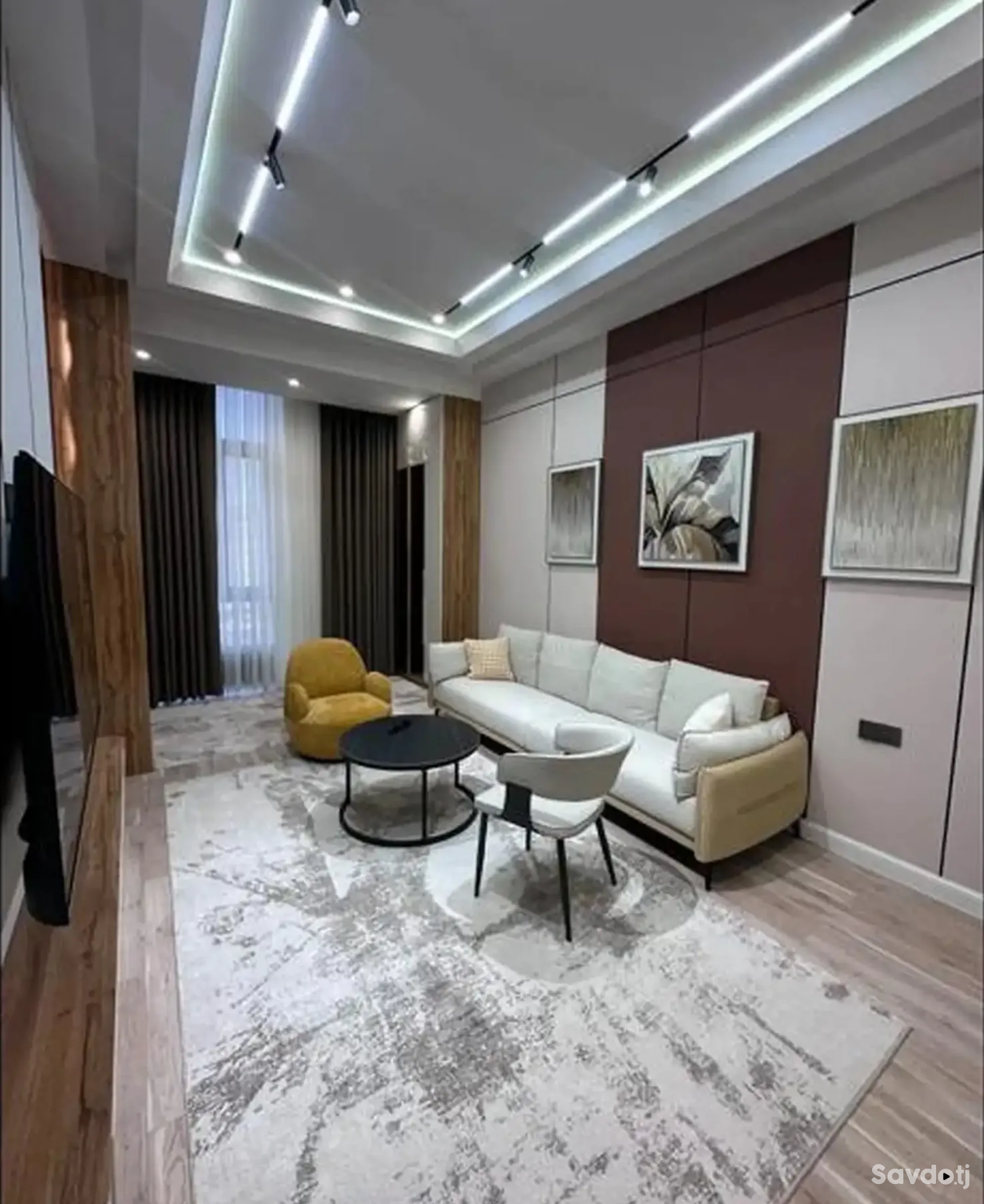 2-комн. квартира, 9 этаж, 77м², Шохмансур