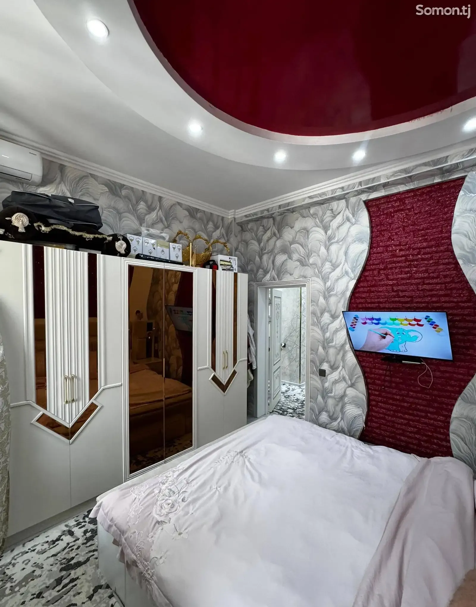 2-комн. квартира, 13 этаж, 57 м², и.Сомони Мехргон