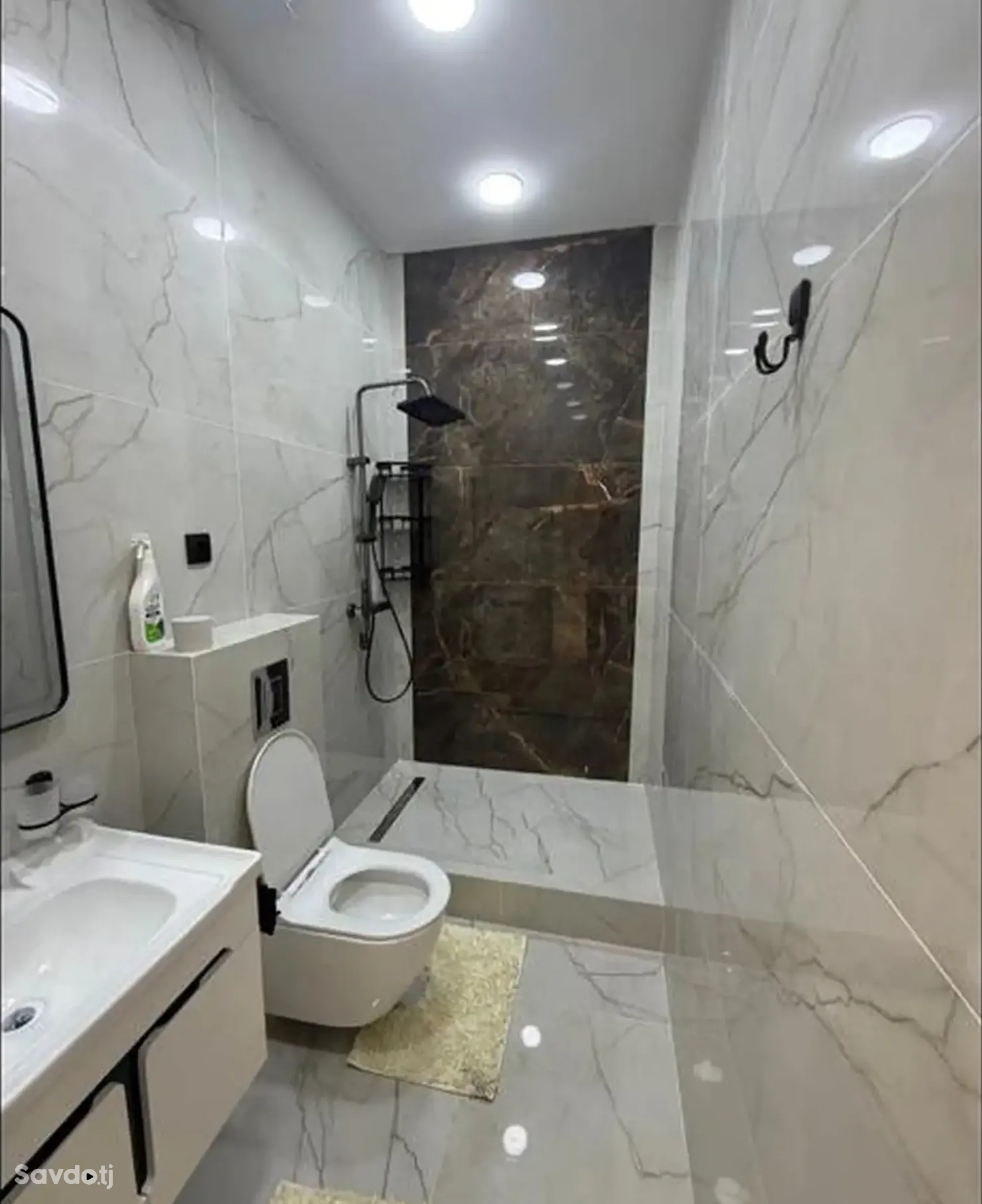 2-комн. квартира, 14 этаж, 53м², Сомони