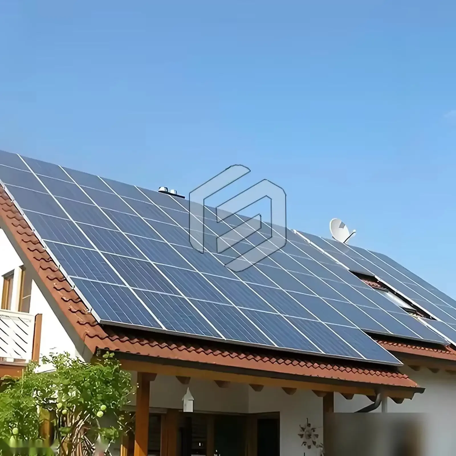 Монокристаллическая солнечная панель BIPV 550 Вт 1000 fDWw на заказ — фото 2