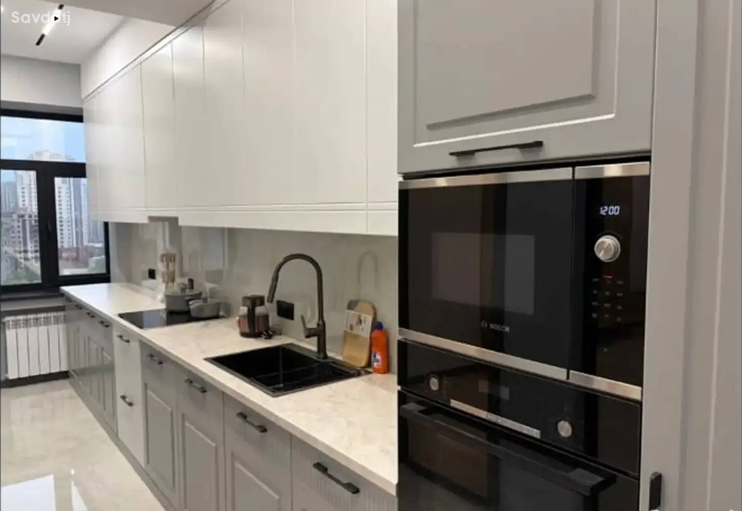 3-комн. квартира, 15 этаж, 92м², Шохмансур