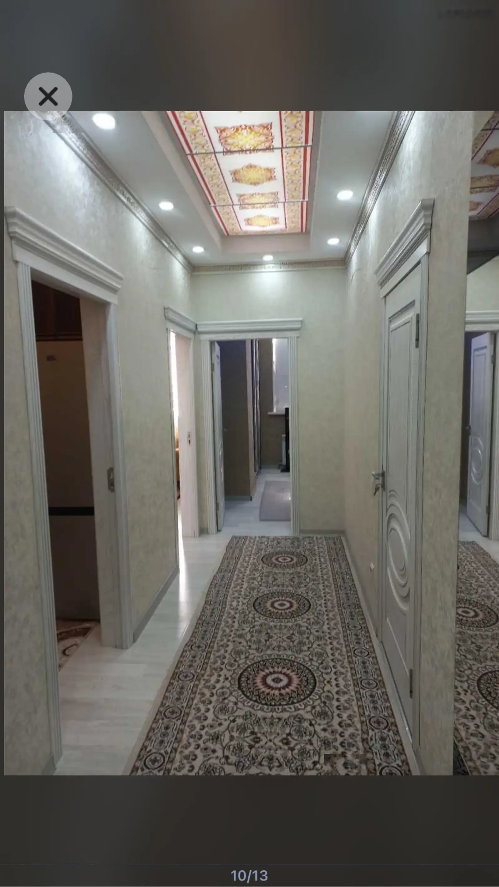 2-к квартира, 10 этаж, 72 м², 82мкр