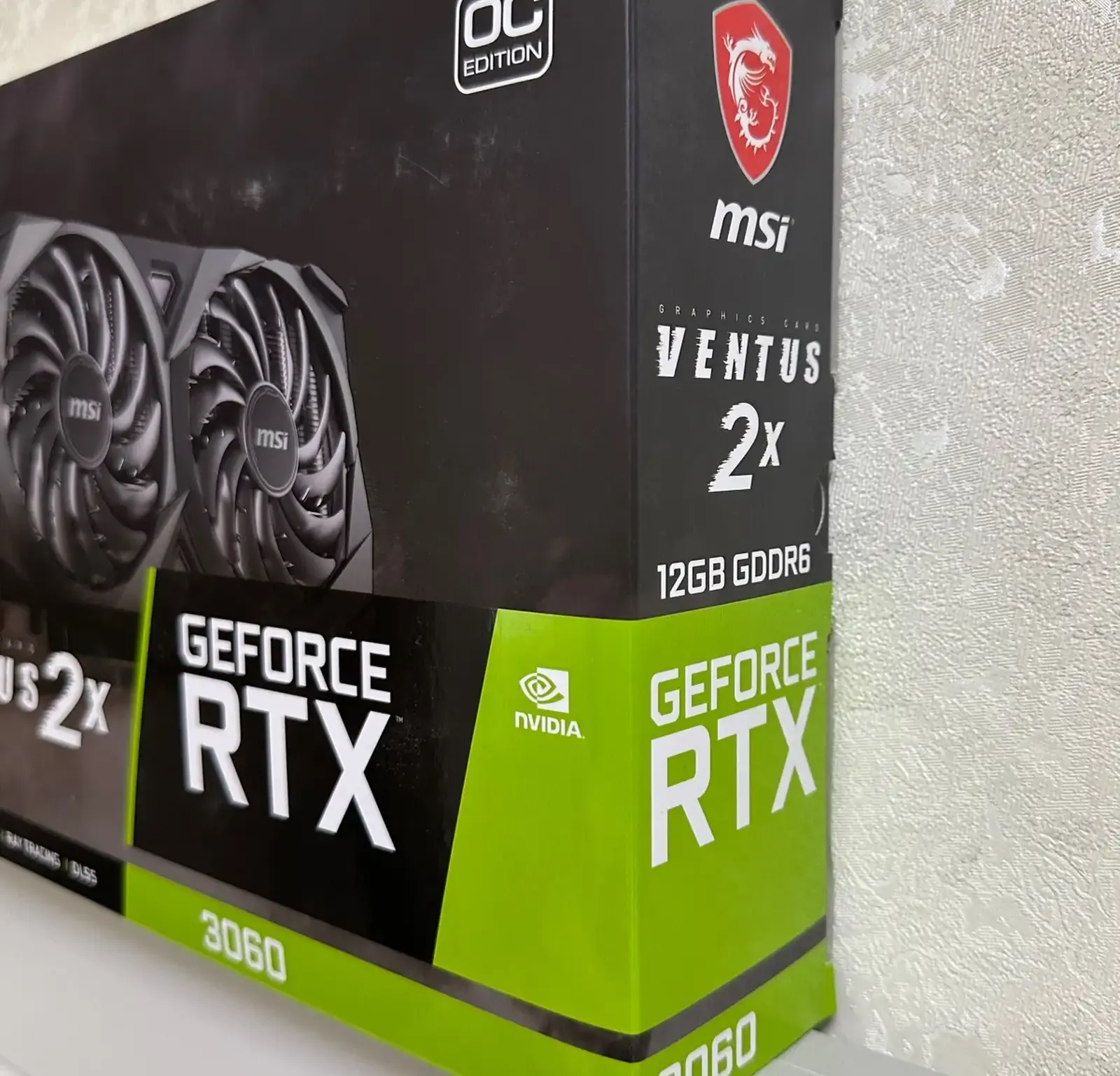 Видеокарта GeForce RTX 3060 Ventus 2X 12G OC