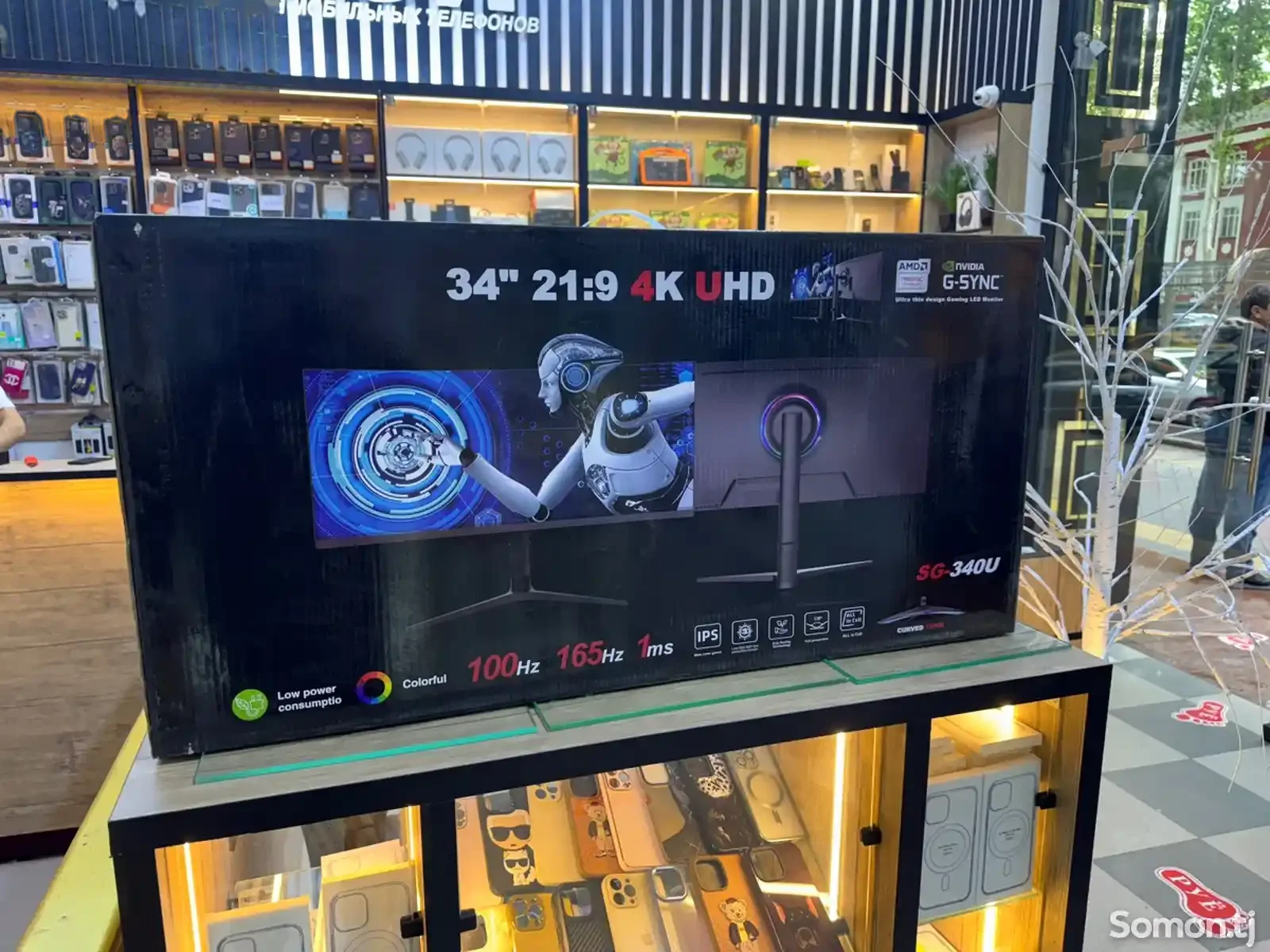 Монитор XTECH 34, 165 ГЦ, 4К