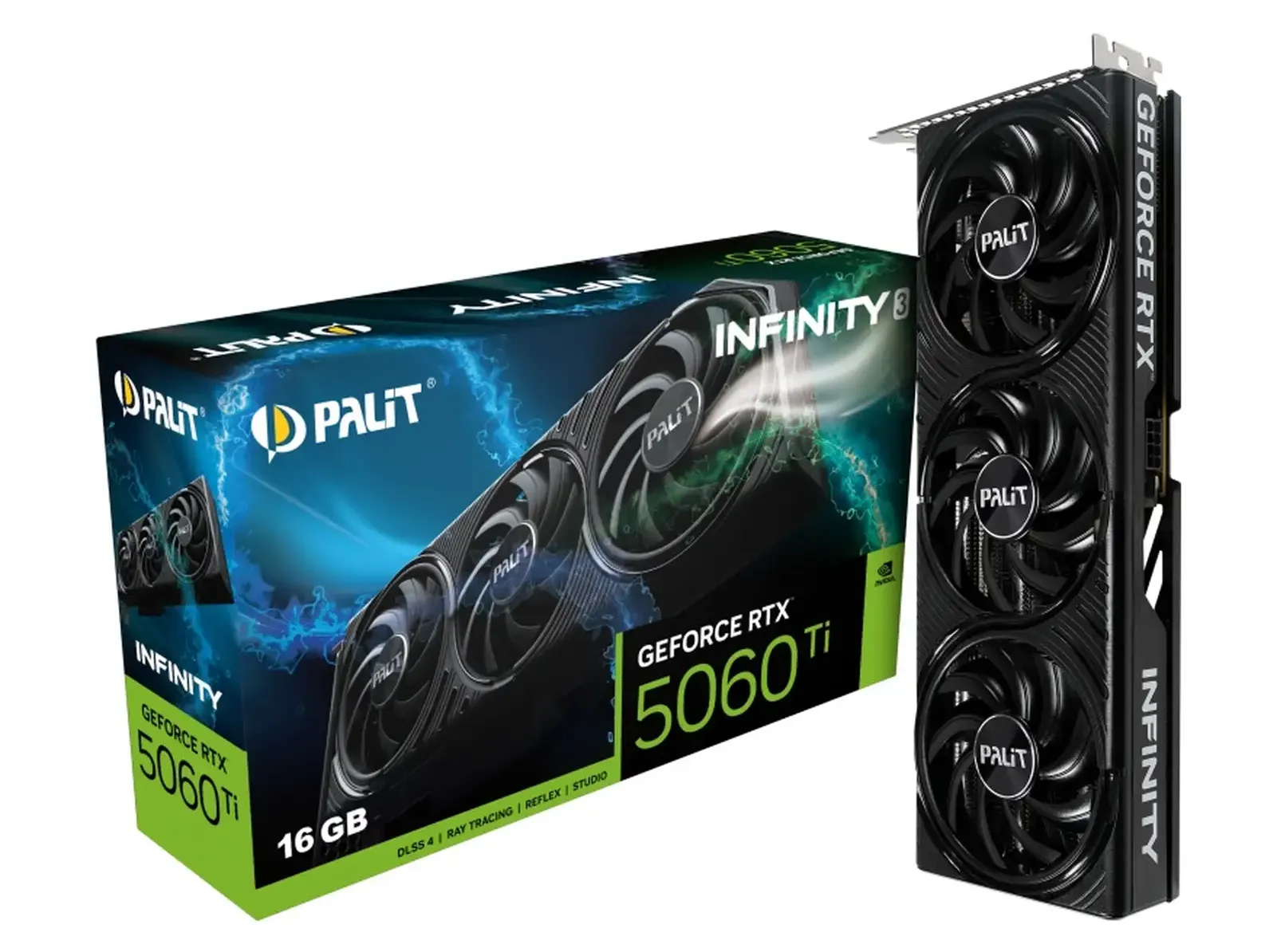Видеокарта Palit GeForce RTX 5060 Ti Infinity 16GB