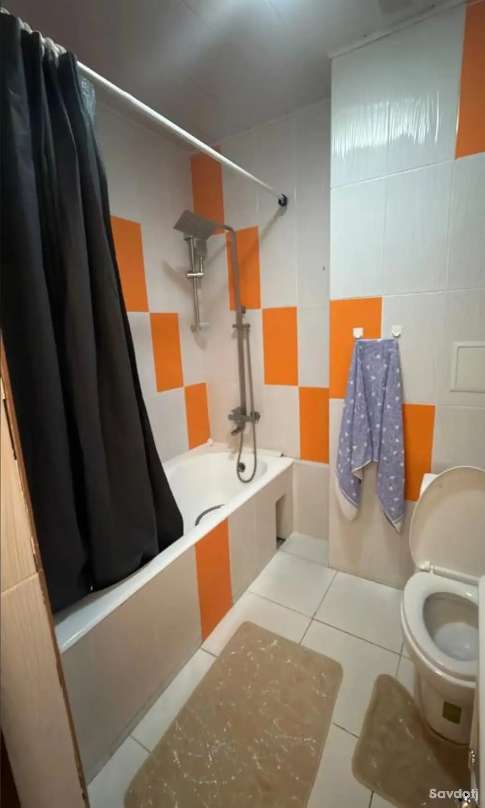 1-комн. квартира, 8 этаж, 65 м², Сомони