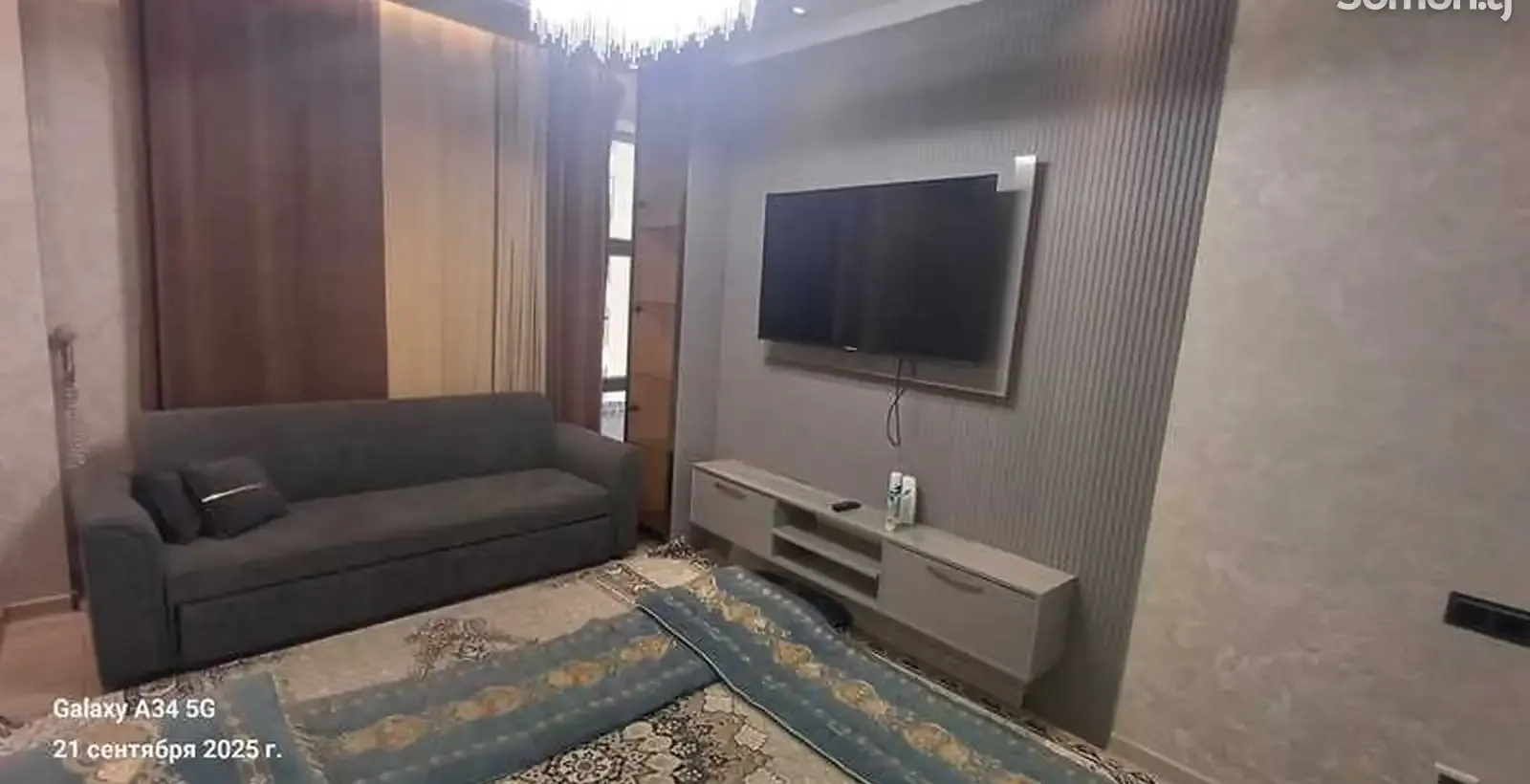 2-комн. квартира, 7 этаж, 62м², Хилтон
