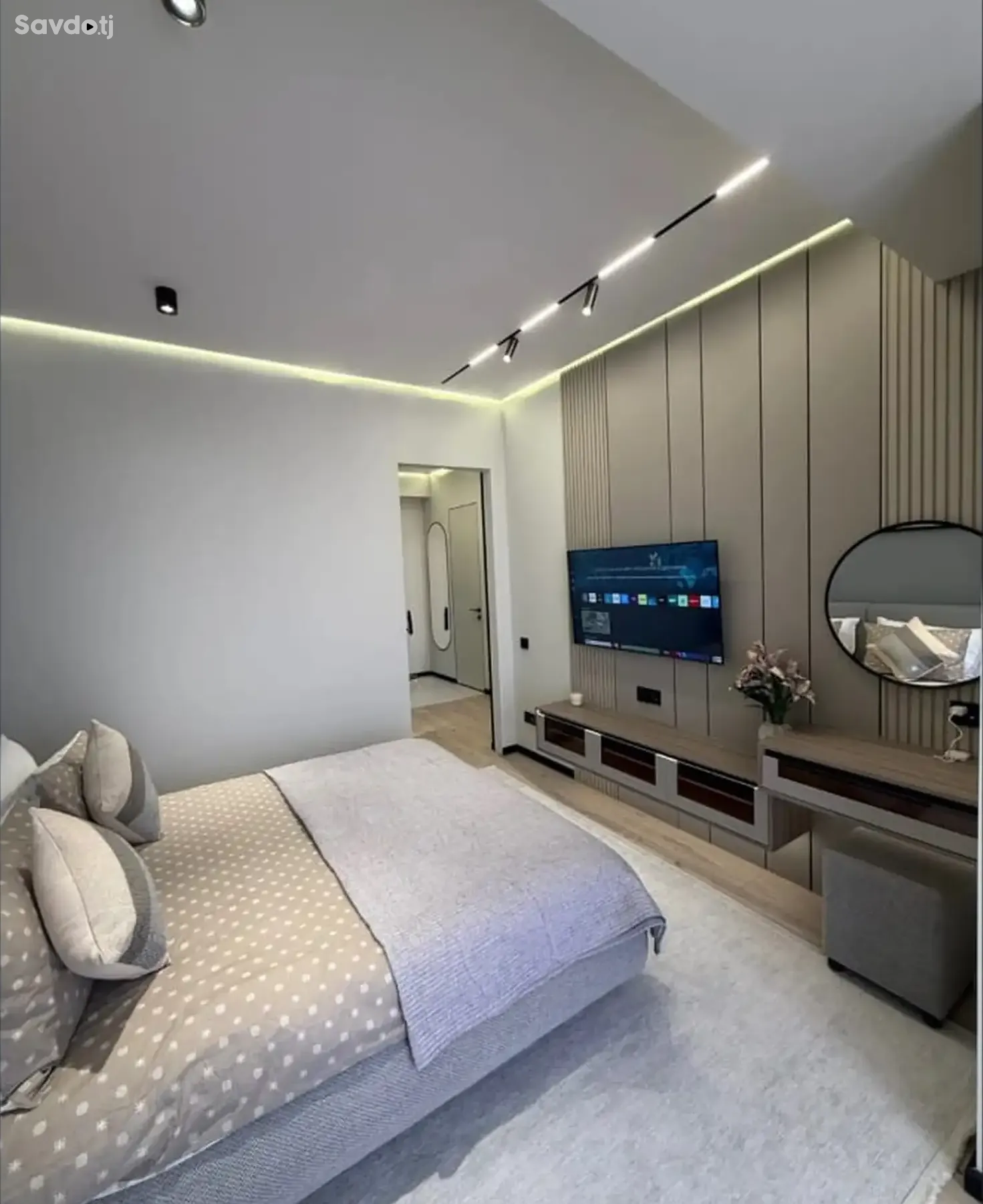 2-комн. квартира, 18 этаж, 54м², Сомони