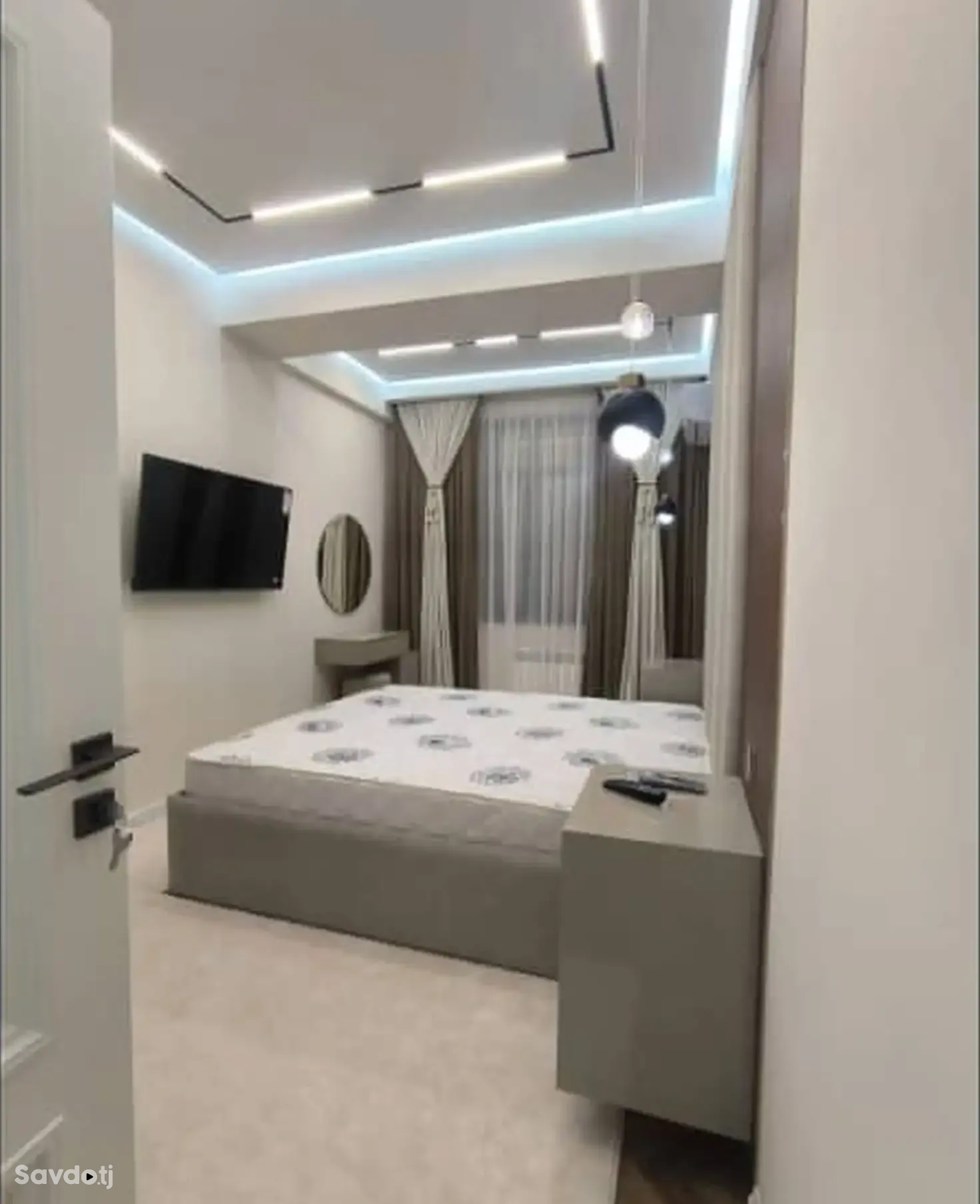 2-комн. квартира, 16 этаж, 75м², Сомони