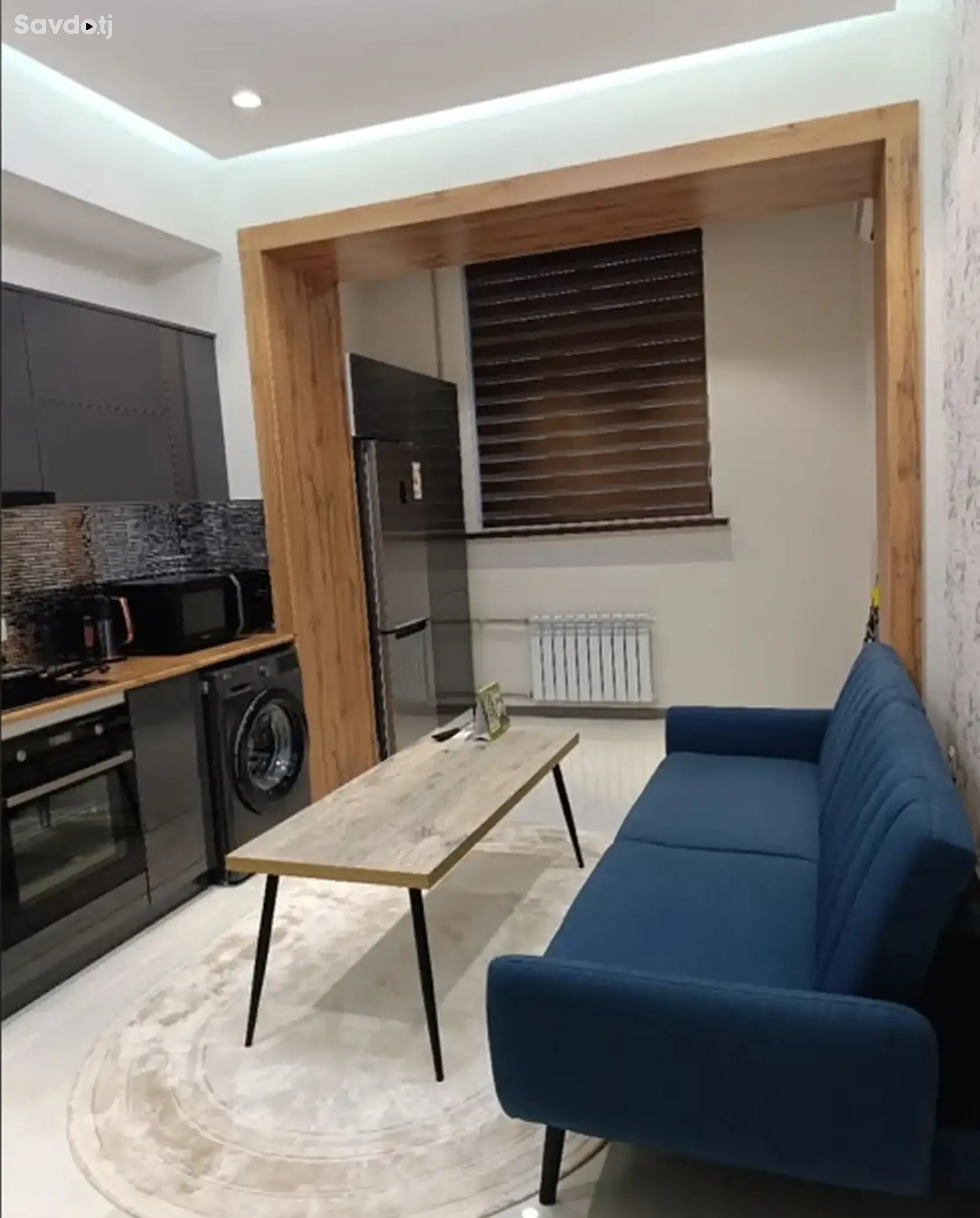 1-комн. квартира, 15 этаж, 58 м², Шохмансур