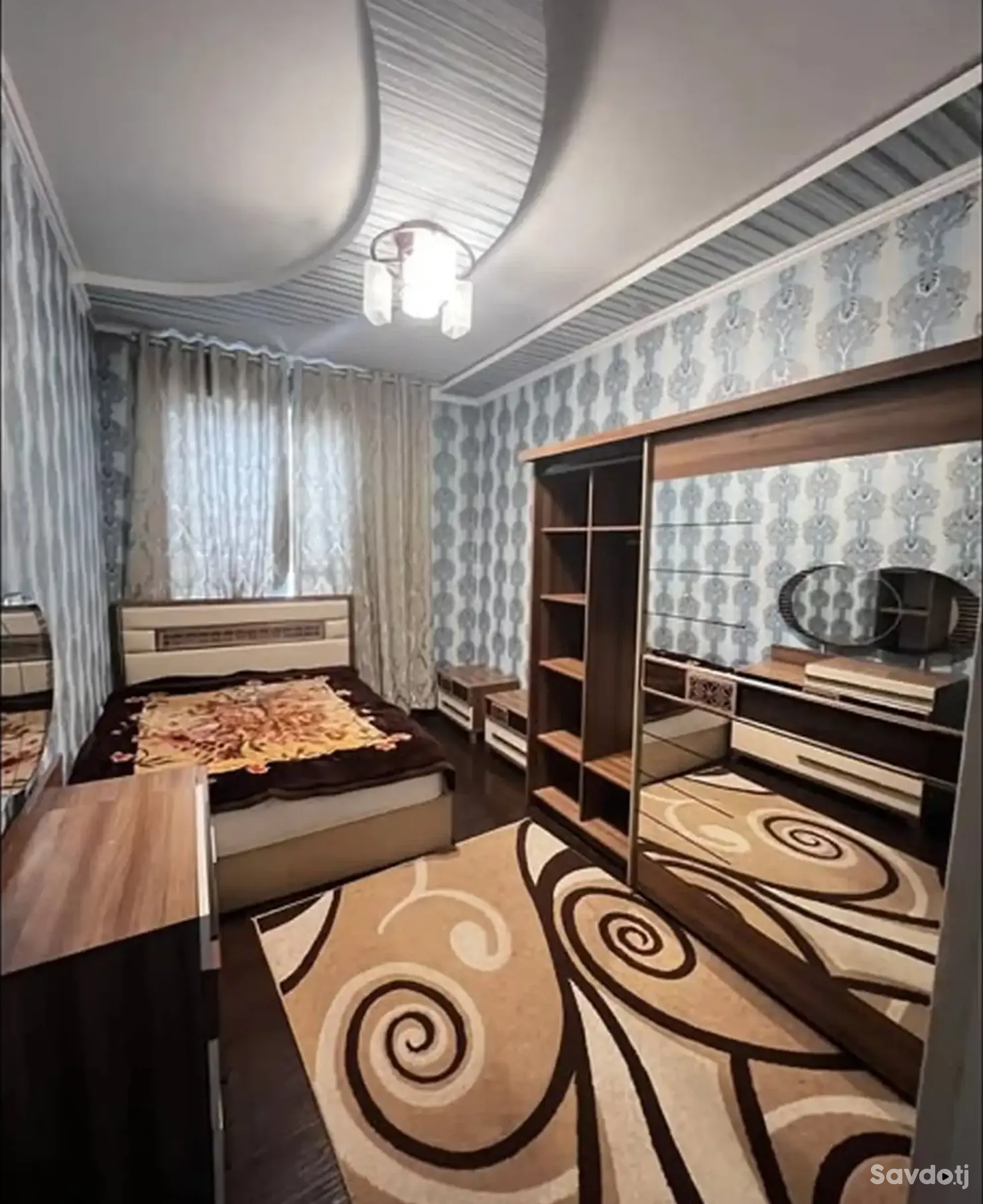 2-комн. квартира, 6 этаж, 80м², Шохмансур