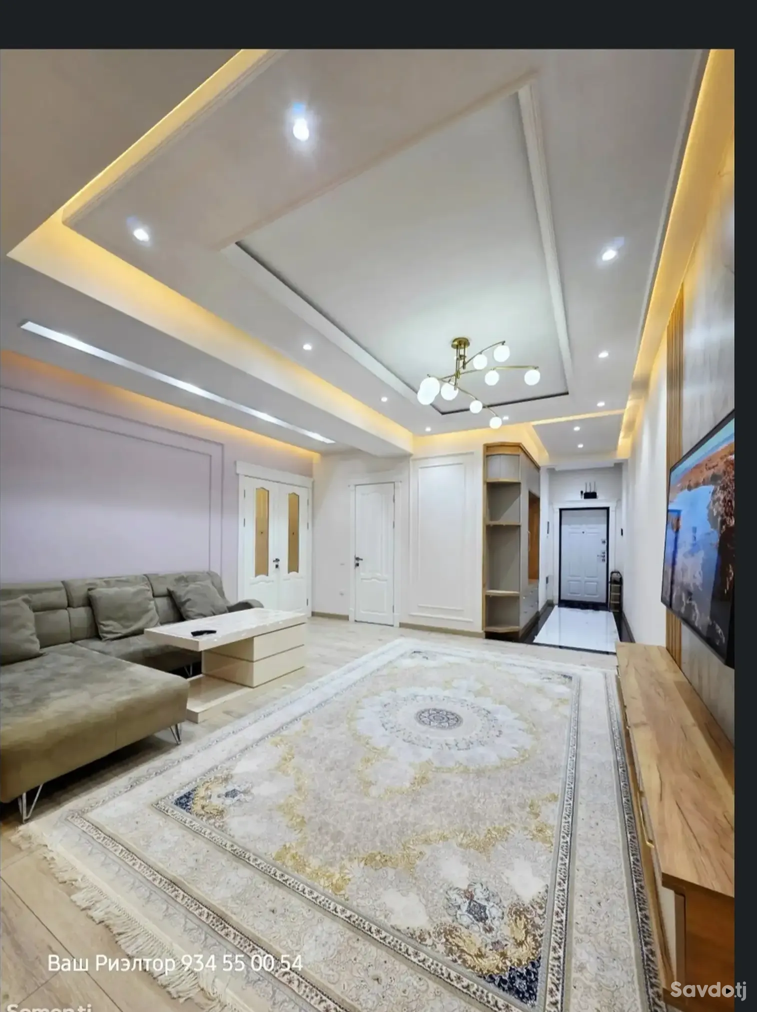 4-комн. квартира, 16 этаж, 150м², Сомони