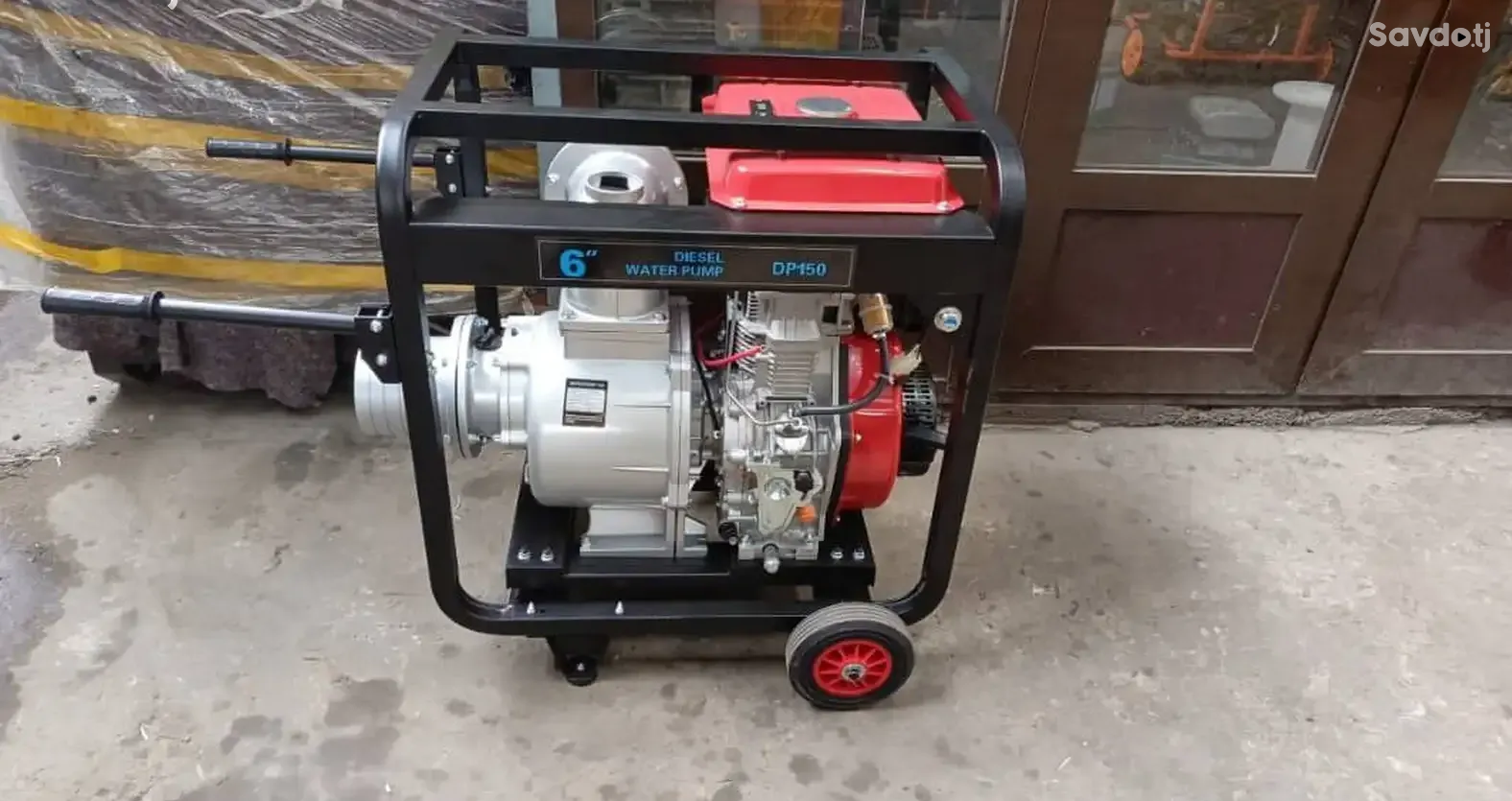 Дизельная Мотопомпа D150мм