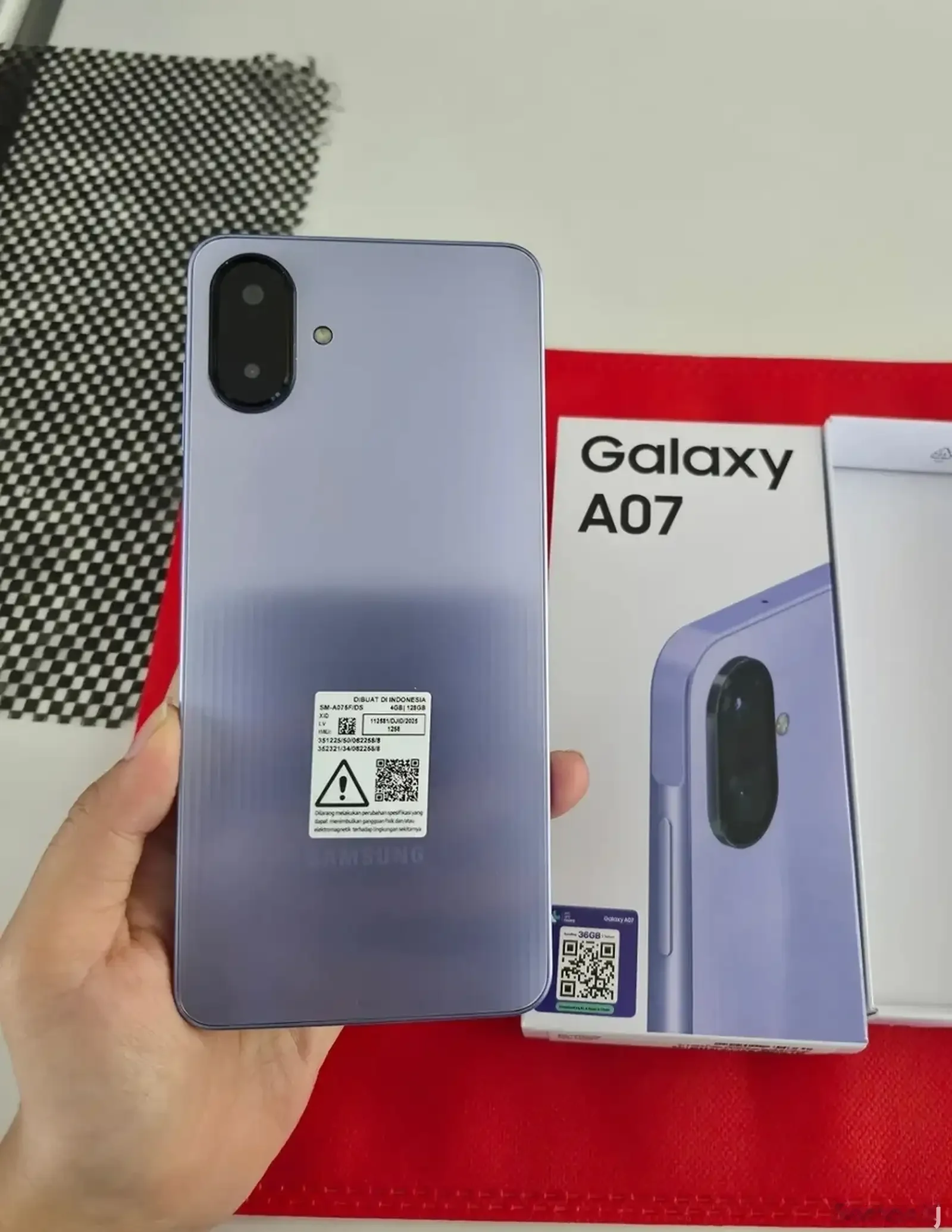 Samsung Galaxy A07 4/128Gb black — фото 2