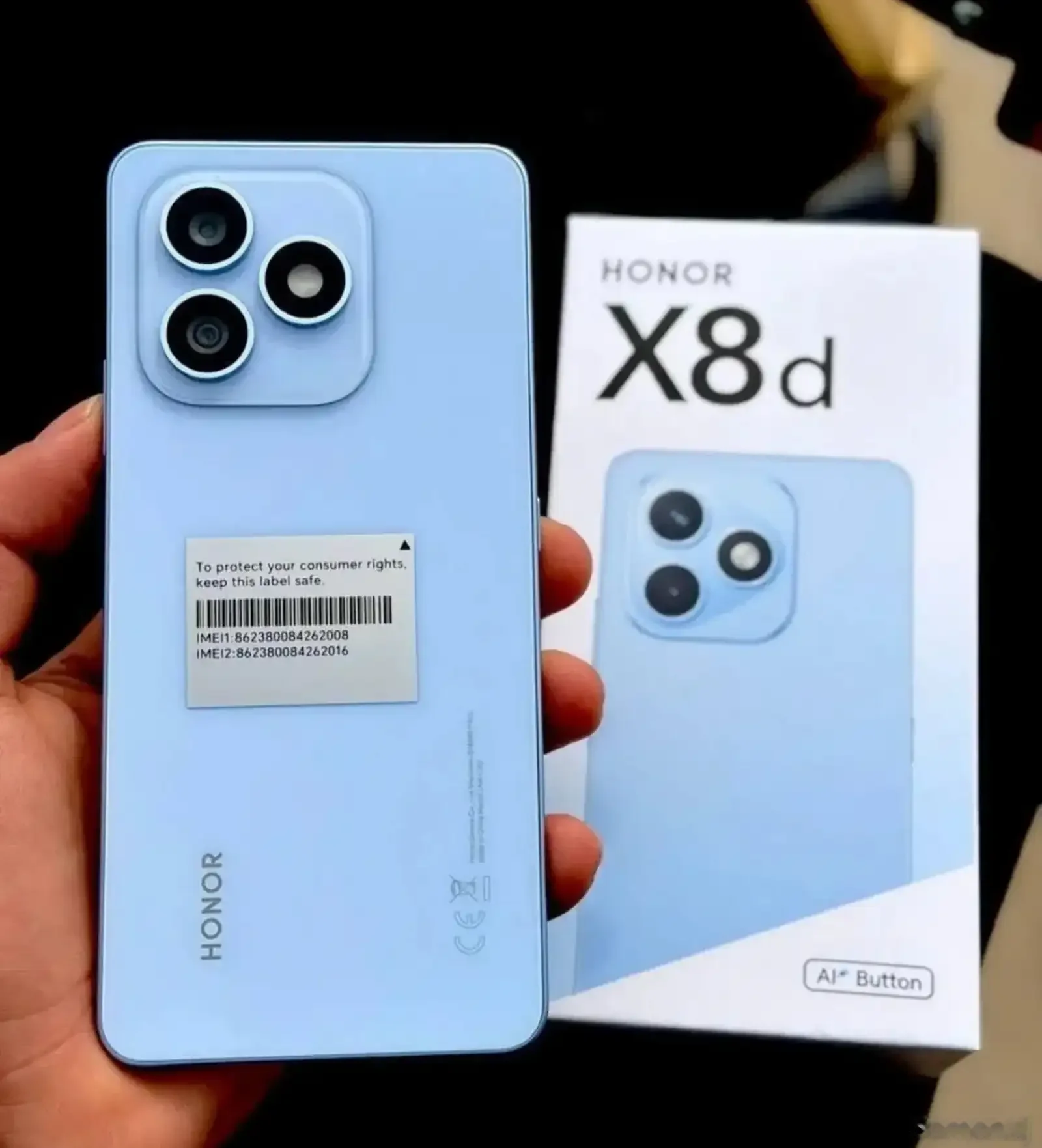 Huawei Honor X8d 8+8/256Gb blue — фото 4