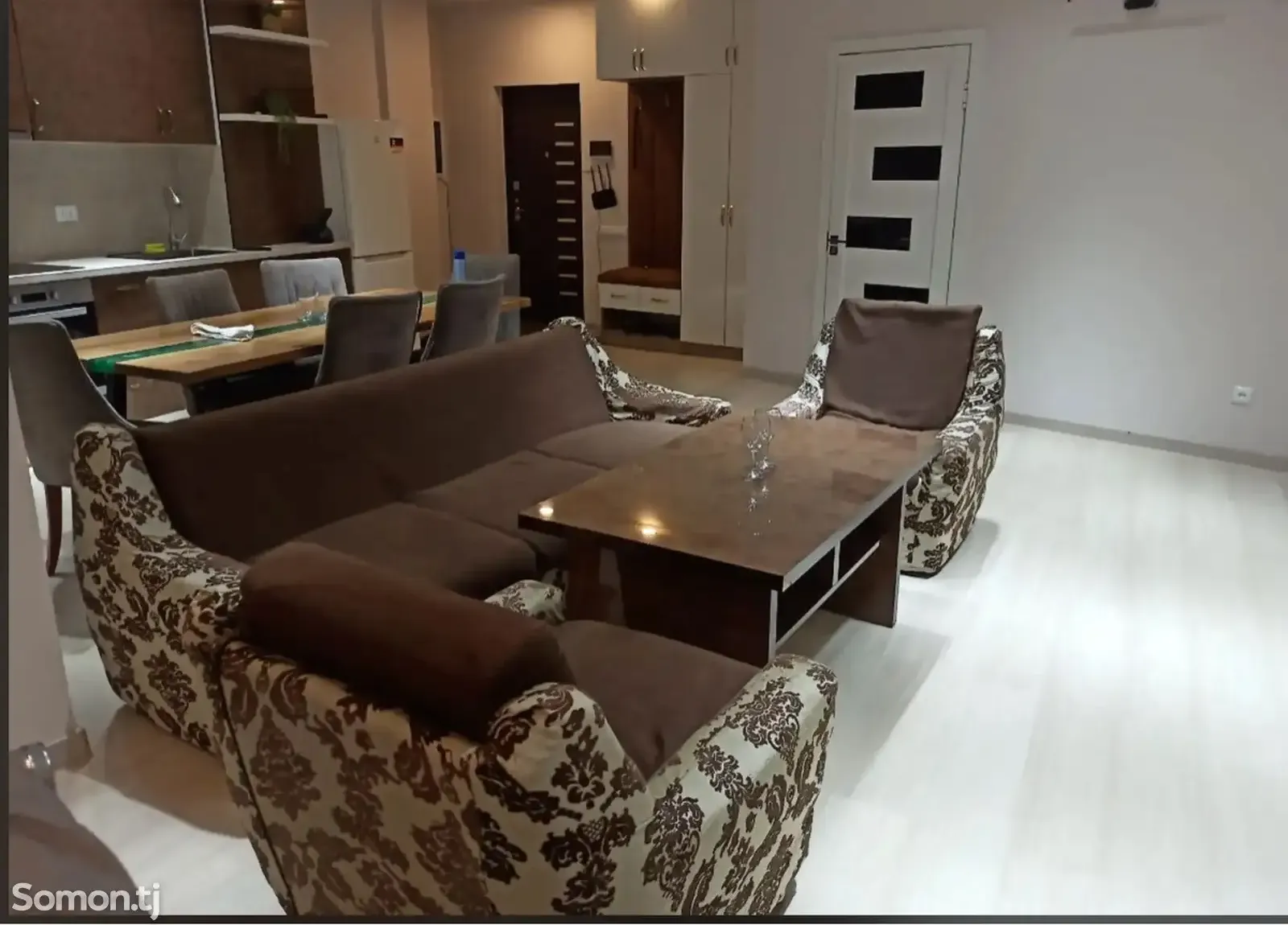 3-комн. квартира, 14 этаж, 70м², шохмансур