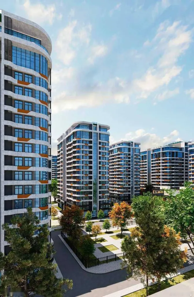 2-комн. квартира, 15 этаж, 72 м², Сомони, Ашан