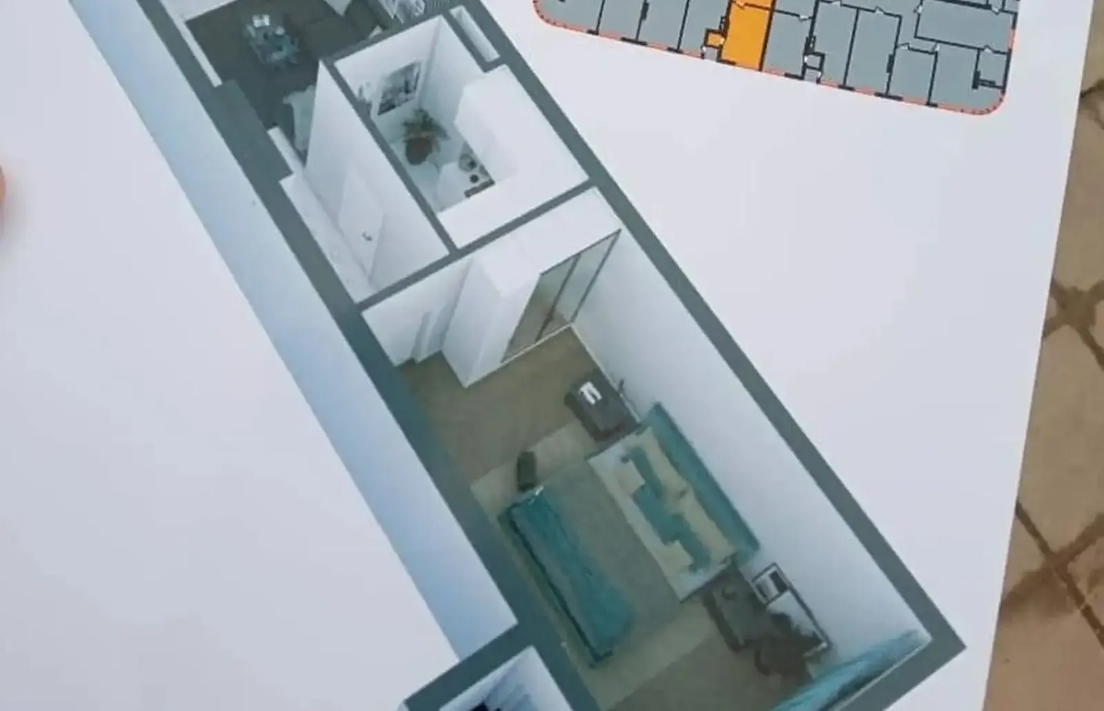 1-комн. квартира, 14 этаж, 46 м², 82мкр