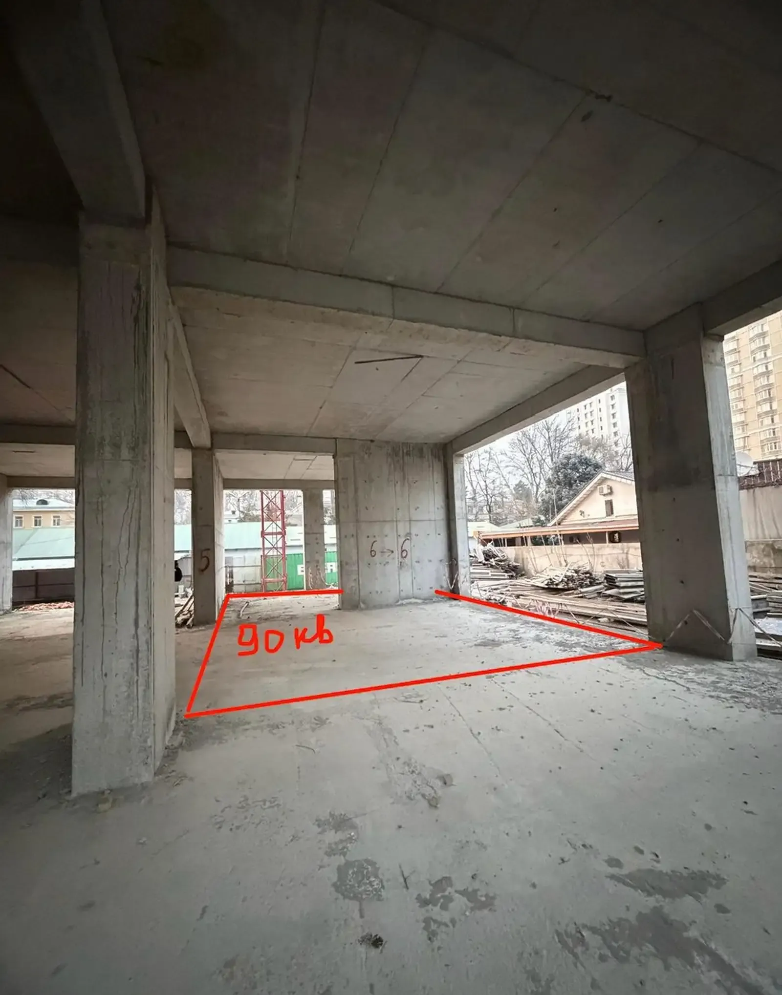 Помещение под свободное назначение, 90м², Бофанда ( рядом с Операбалет)