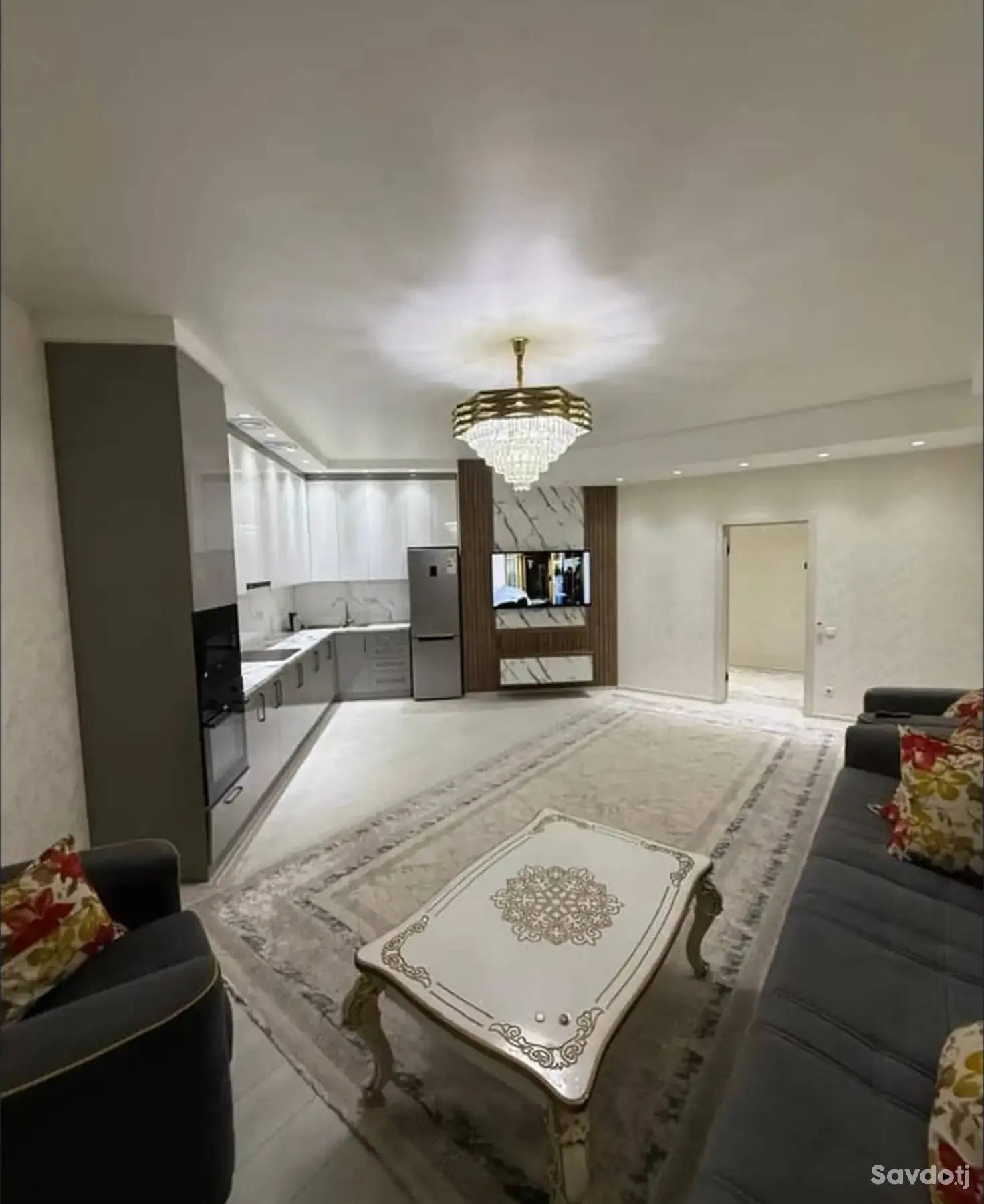 2-комн. квартира, 8 этаж, 84м², Сомони